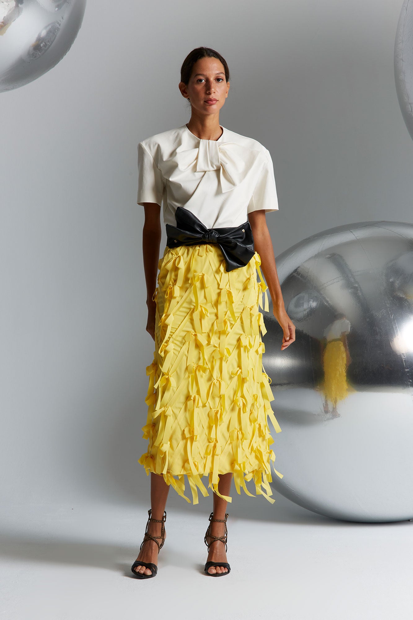 FALDA CMP.017AMARILLO 