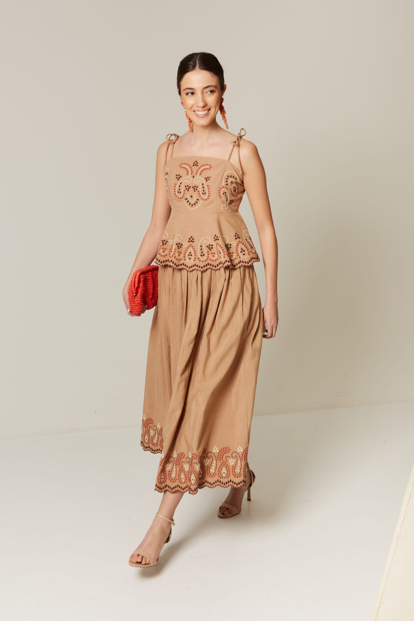 FALDA AMARETTOBEIGE 