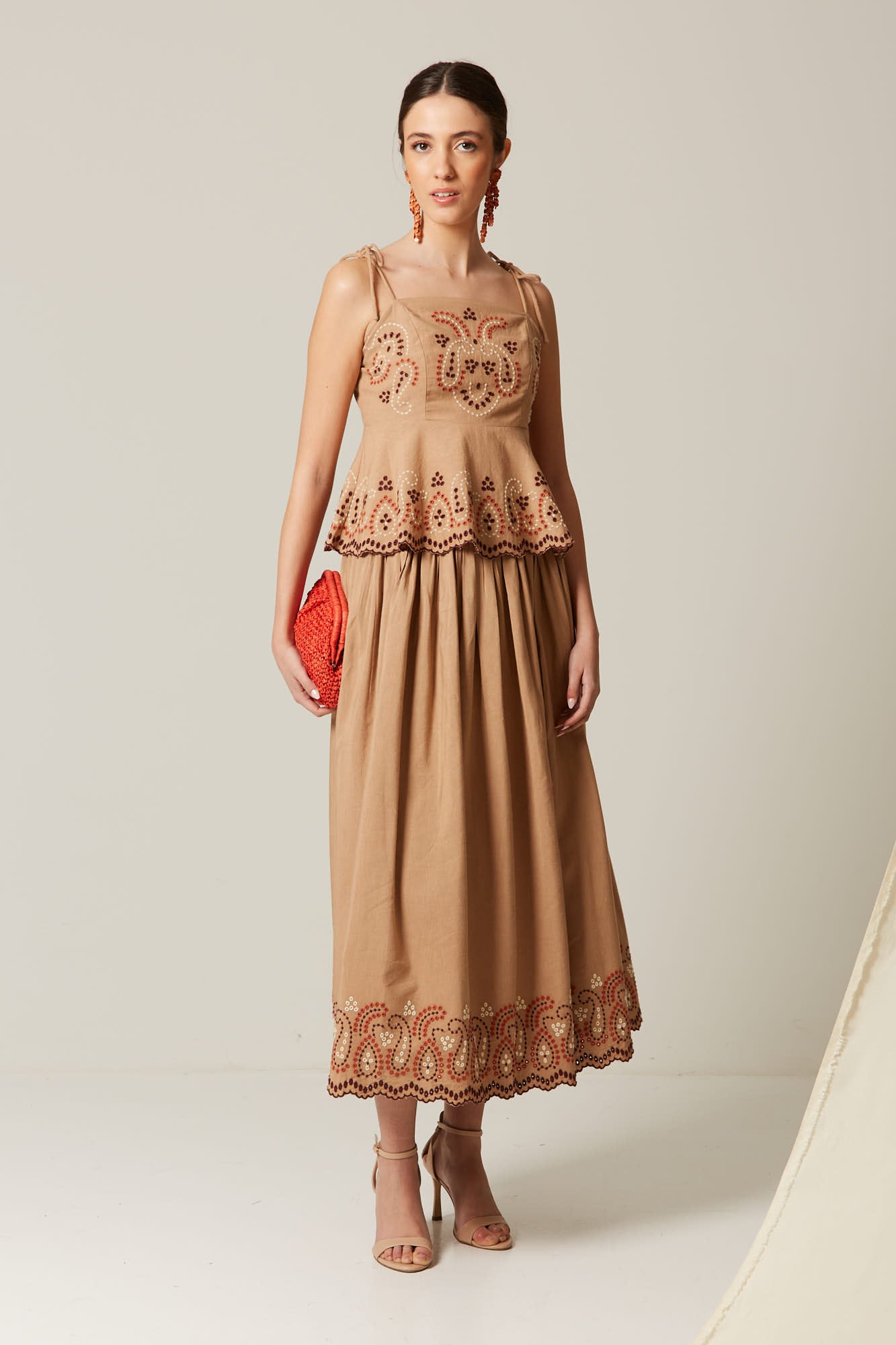 FALDA AMARETTOBEIGE 