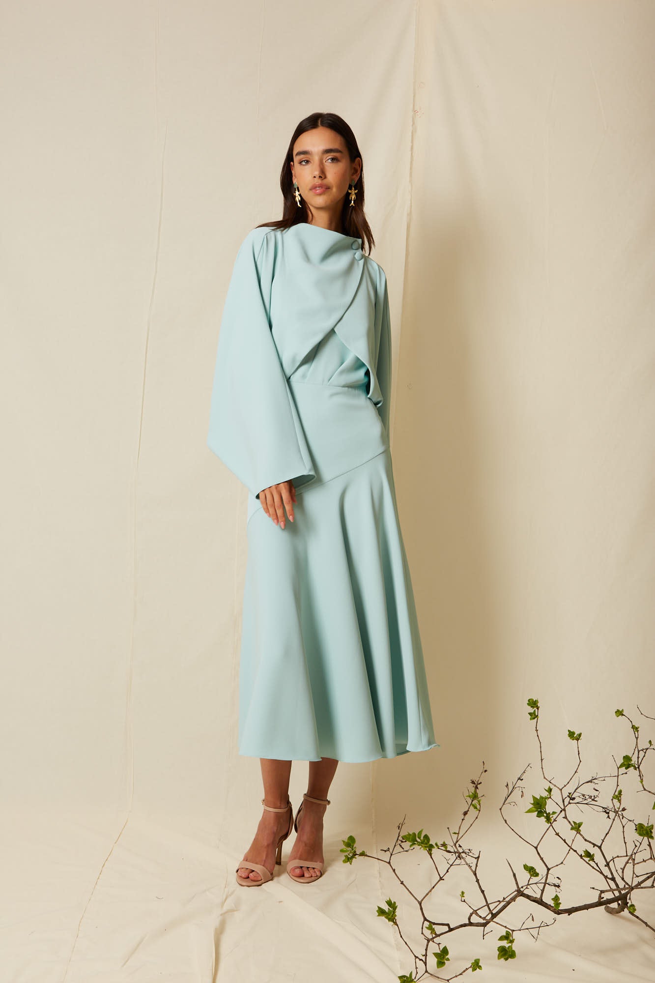 VESTIDO RUTH SUMMERAGUAMARINA 