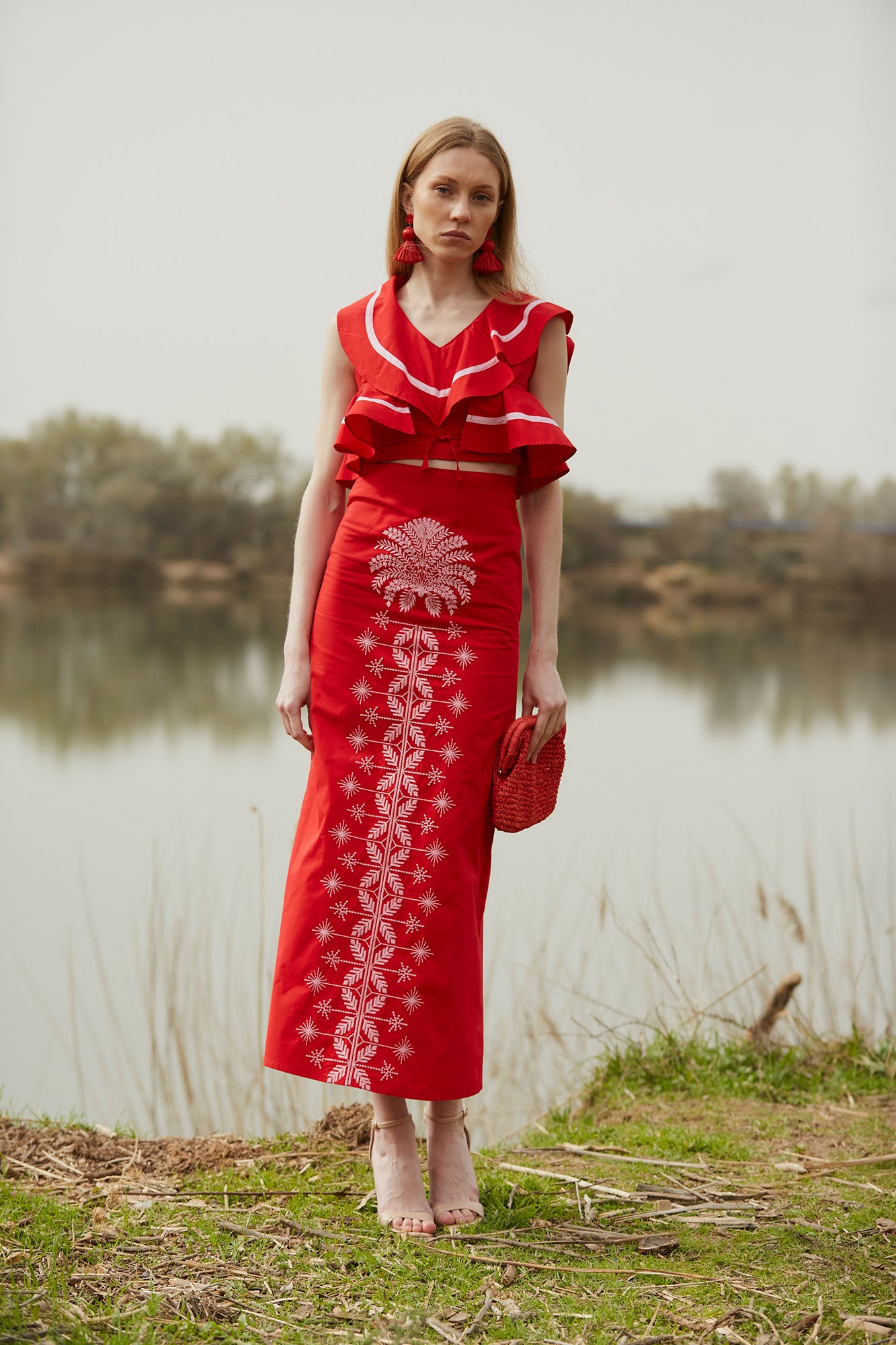 CONJUNTO MALDIVASROJO 