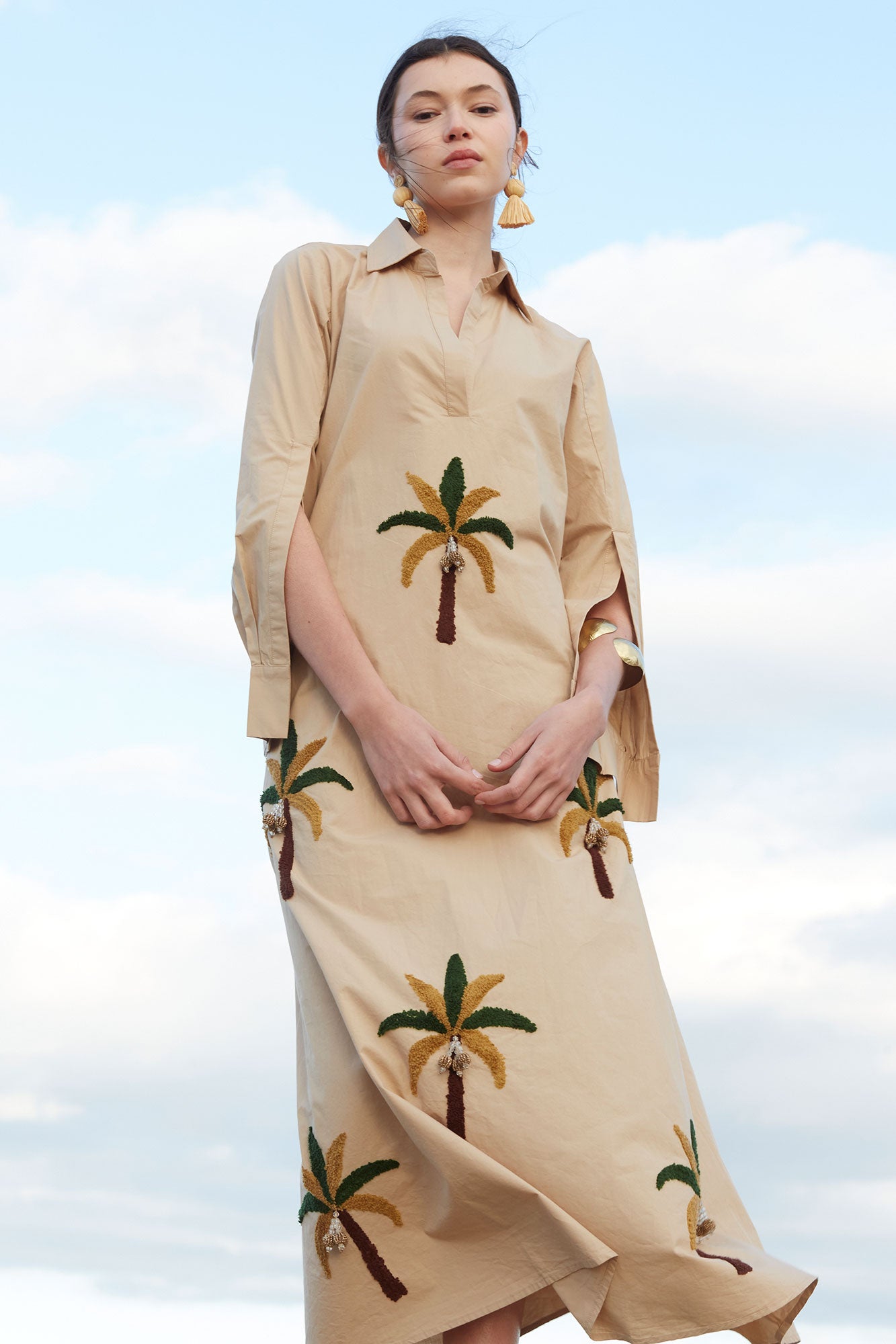 VESTIDO DORIANBEIGE 