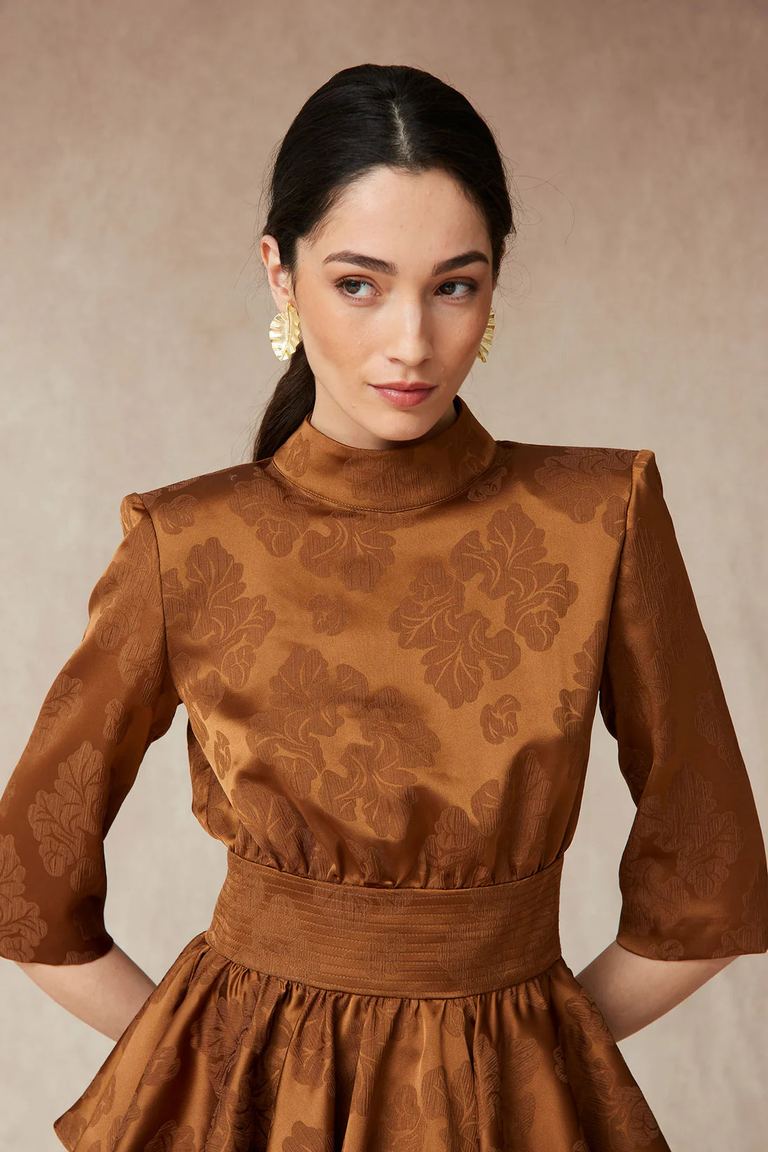 TOP ANCARA MARRON