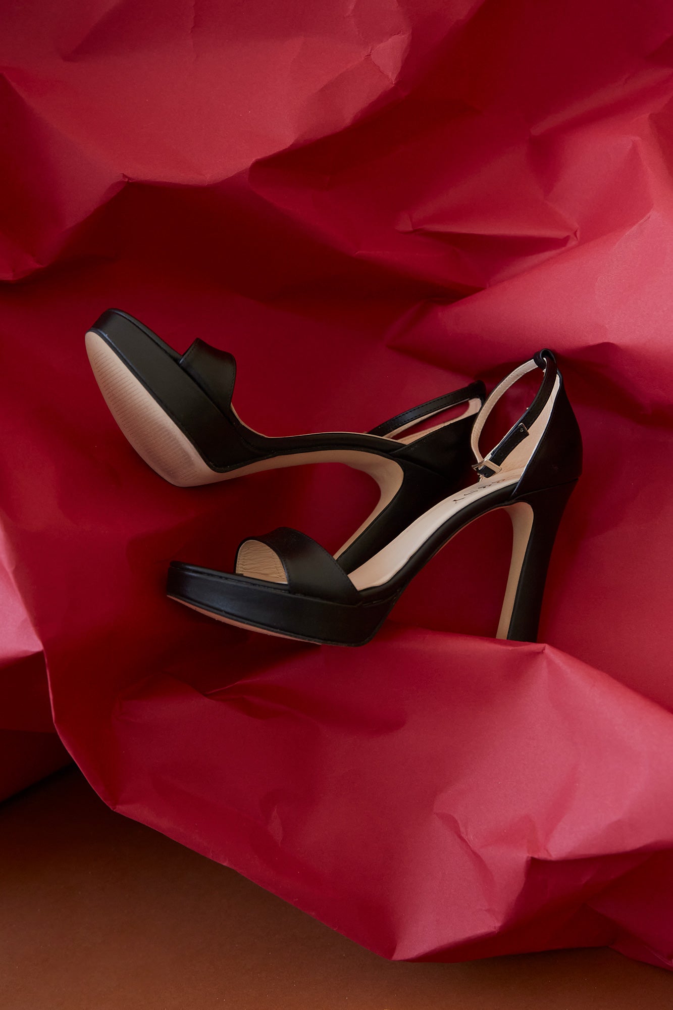 SANDALIAS TACON  NEGRO