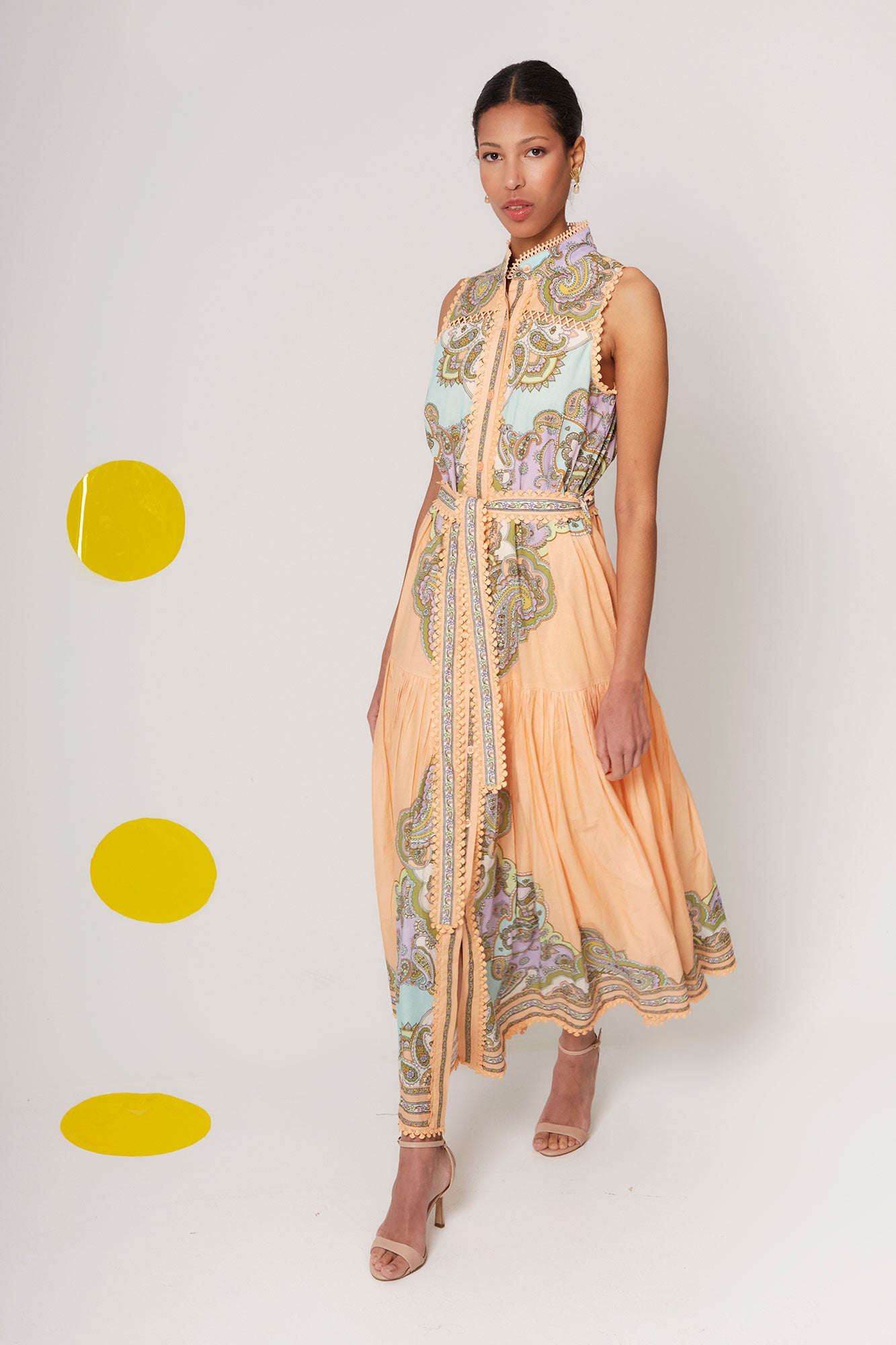 VESTIDO AMINA SALMON