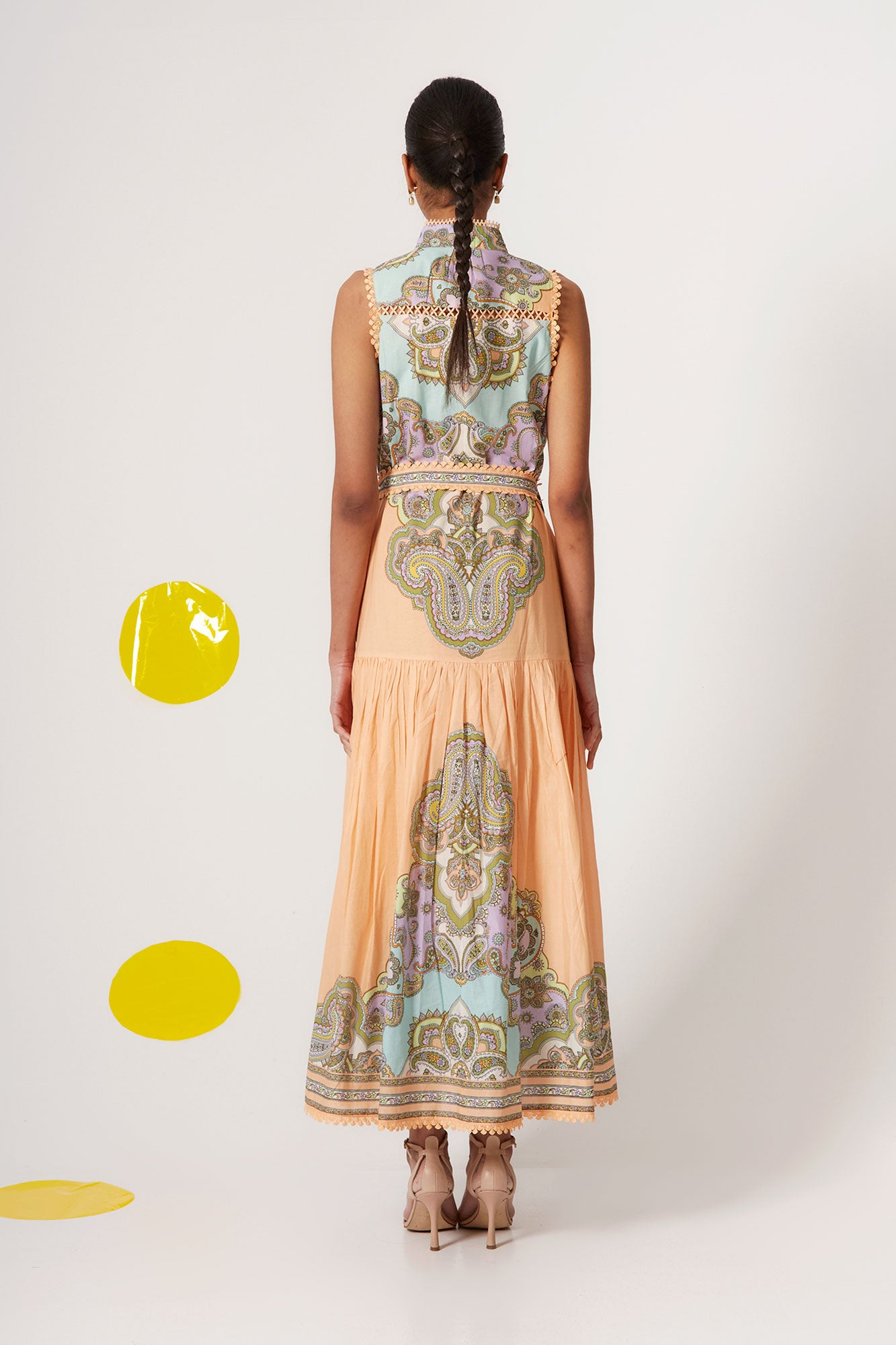 VESTIDO AMINA SALMON