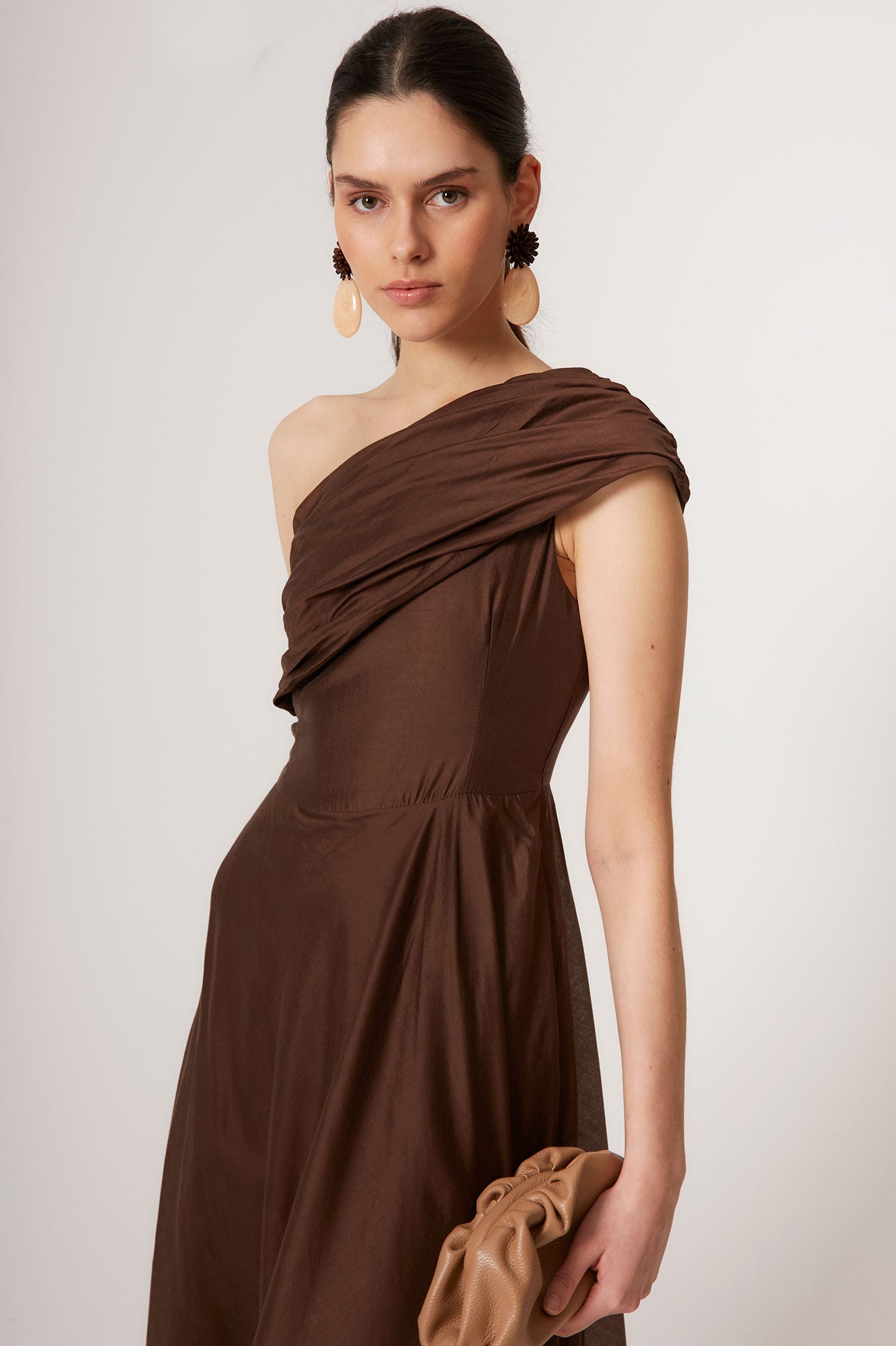 VESTIDO GINEBRA MARRON