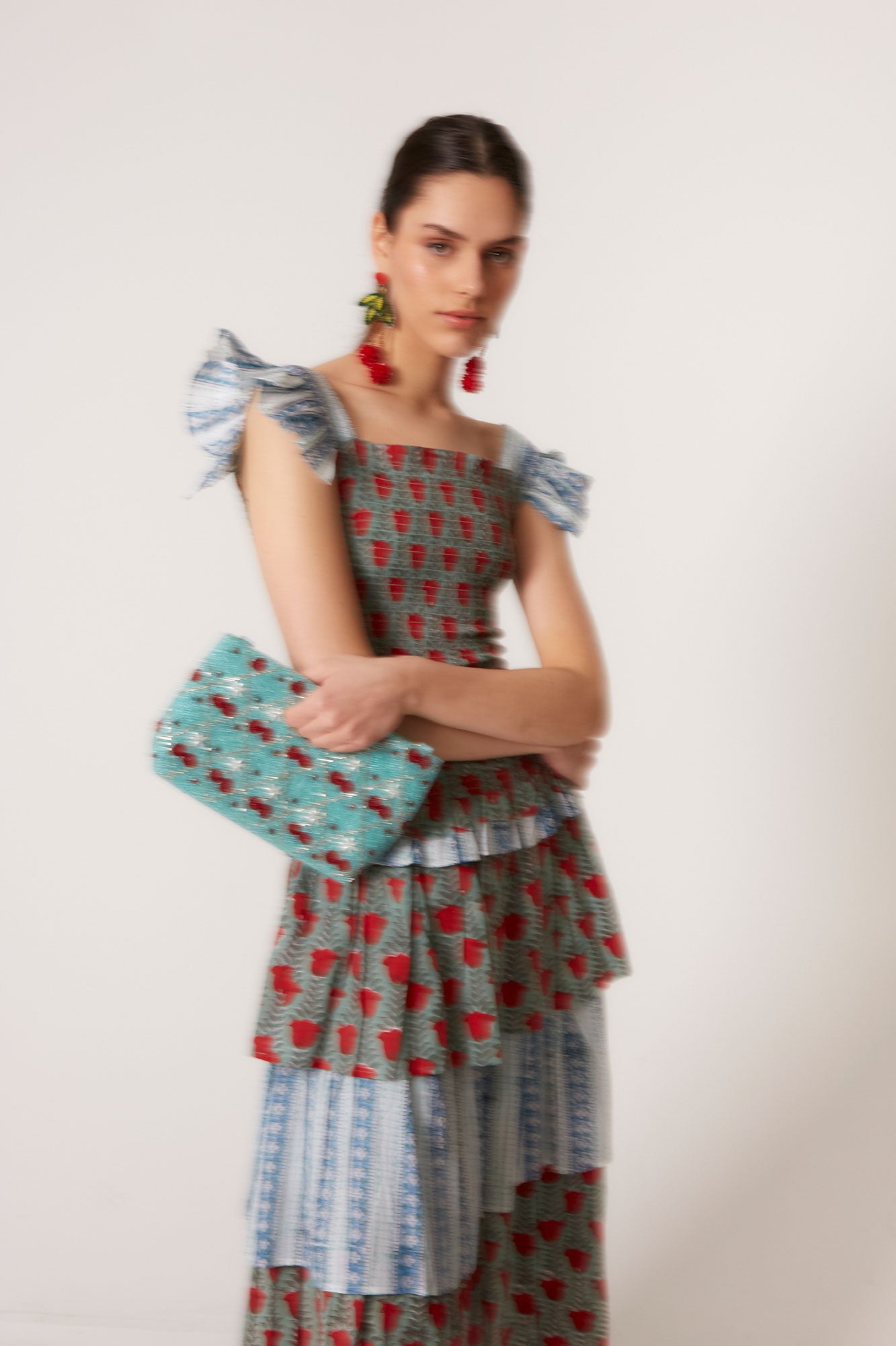 ROBE MULTI-FLEURS PERLINA