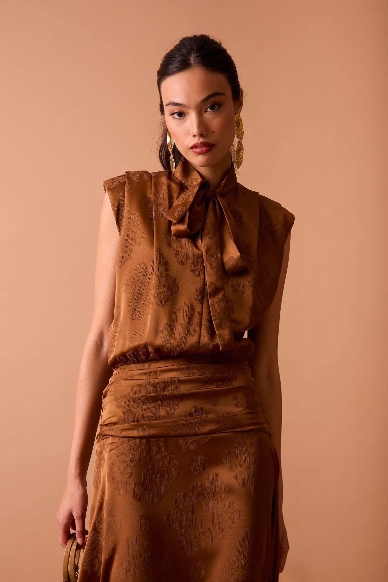 VESTIDO MARTINA MARRON