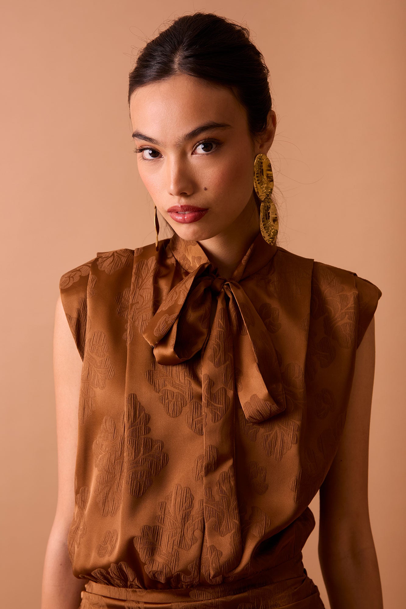 VESTIDO MARTINA MARRON
