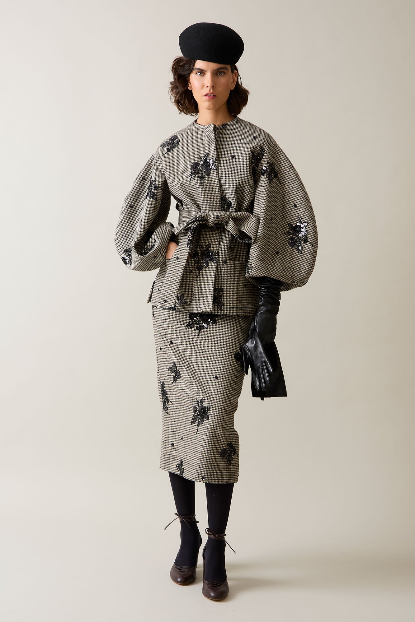 VESTE MARRON NEVRA