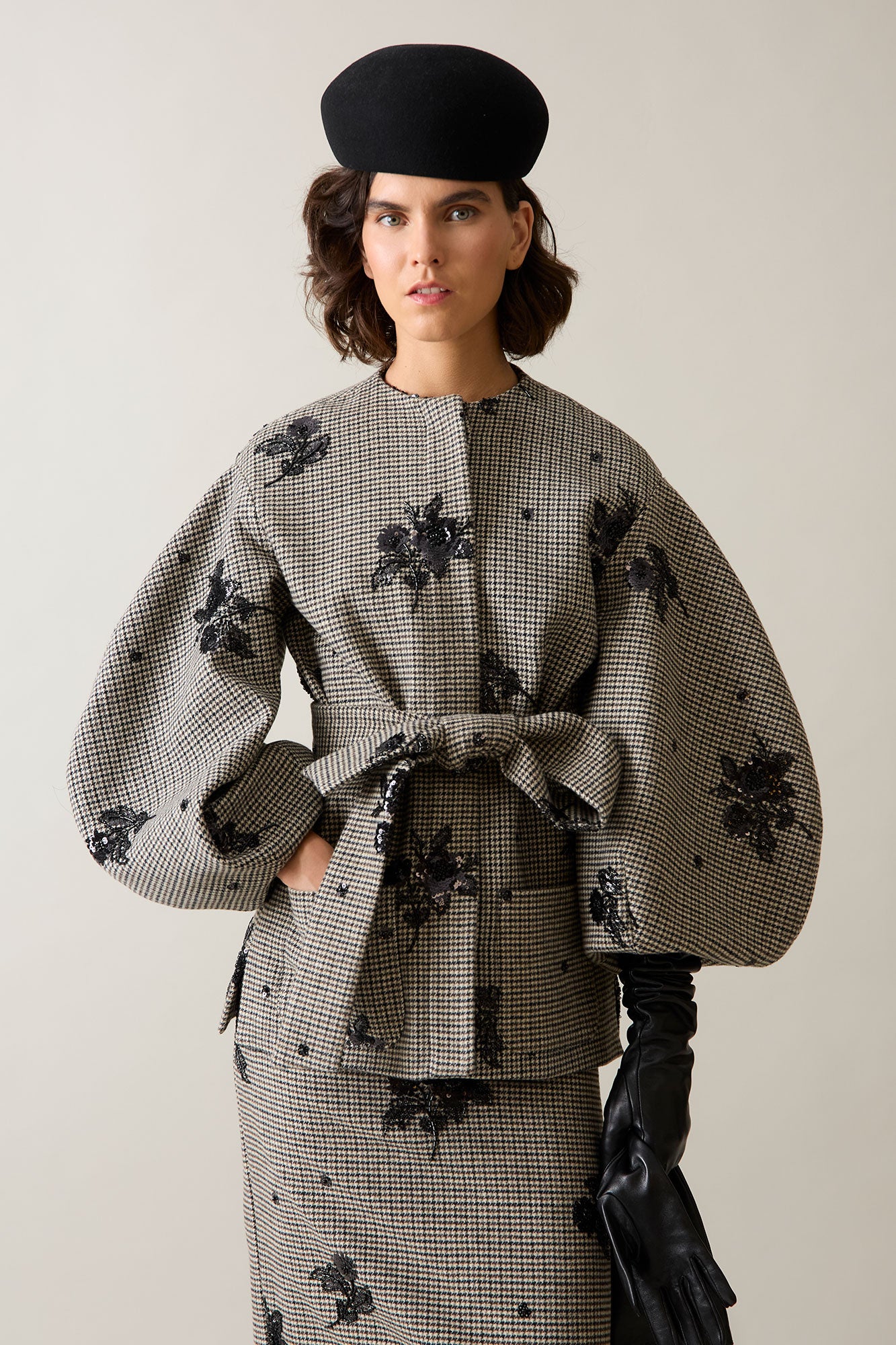 VESTE MARRON NEVRA