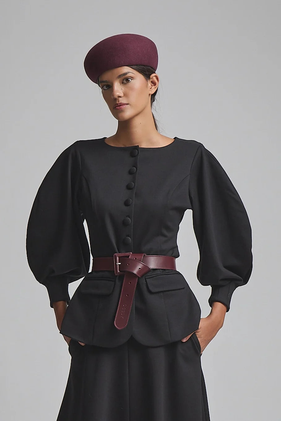 CHAQUETA CHELO NEGRO
