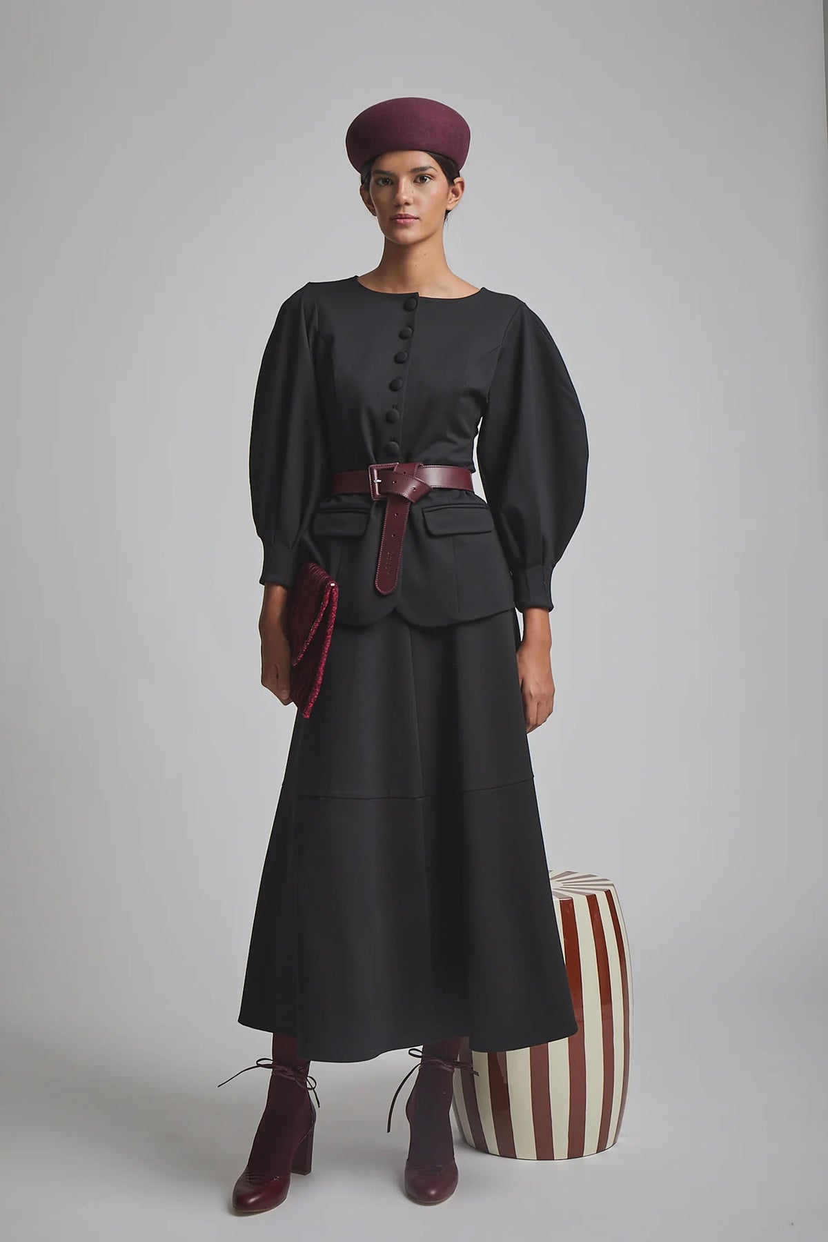 CHAQUETA CHELO NEGRO