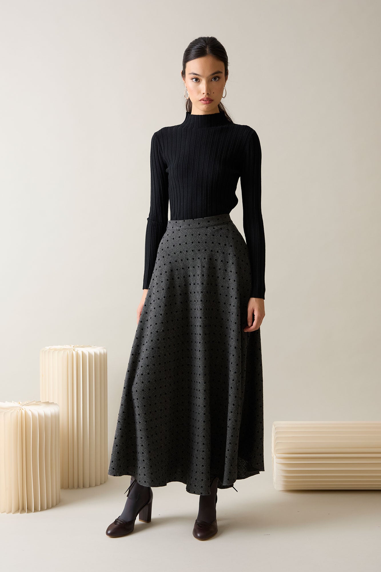 FALDA GHALA GRIS