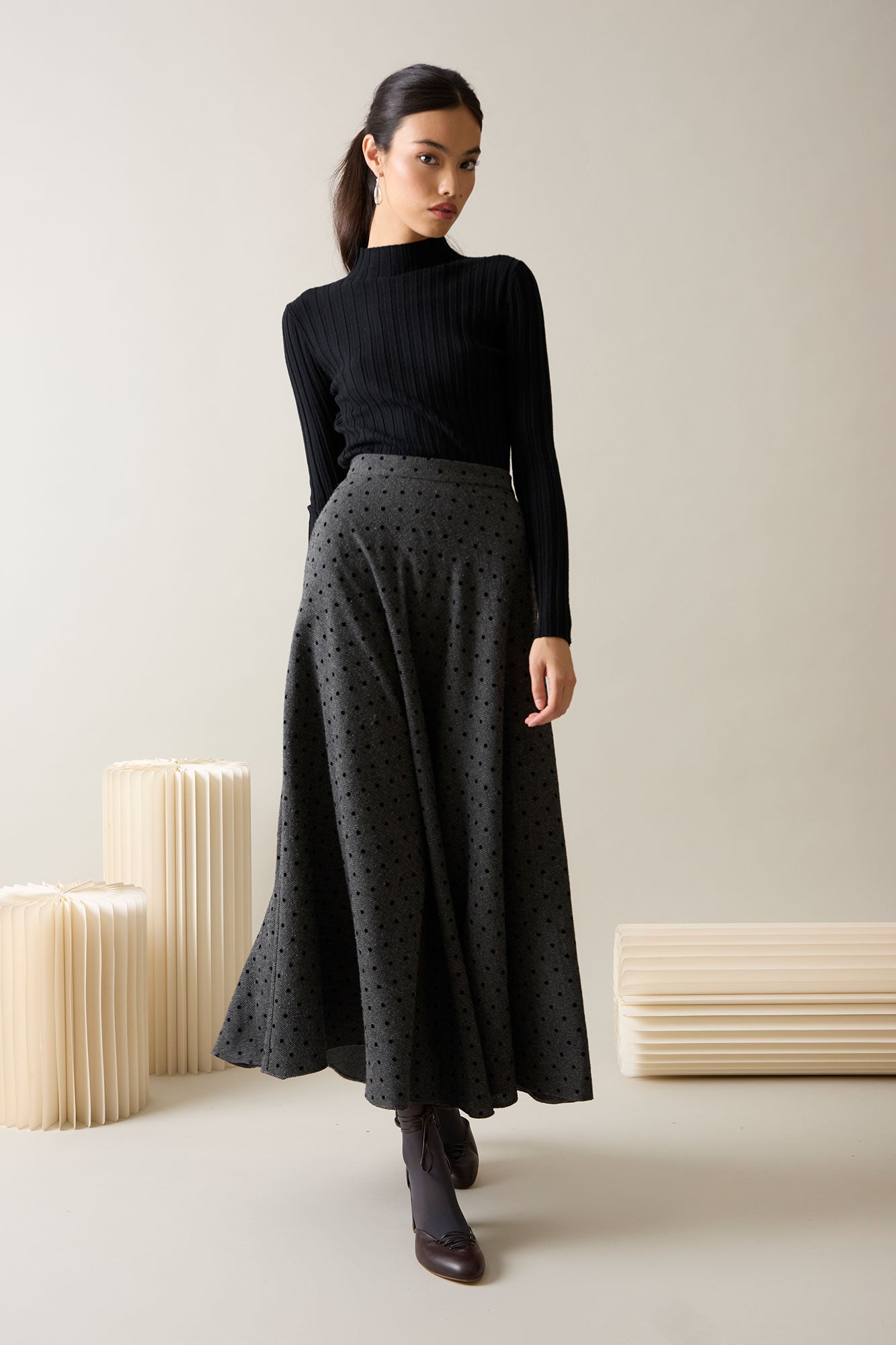 FALDA GHALA GRIS