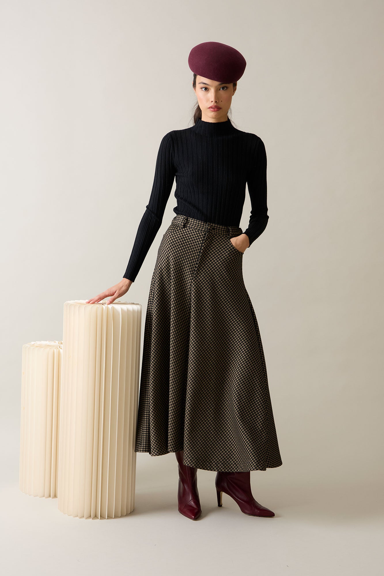 FALDA SRTO PEREZ BEIGE