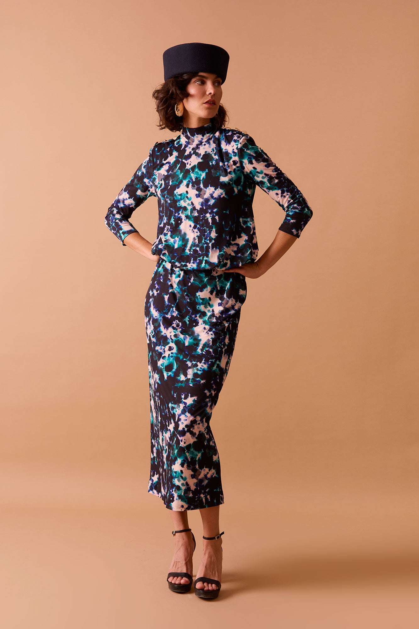 ROBE ANICETA MULTICOLORE