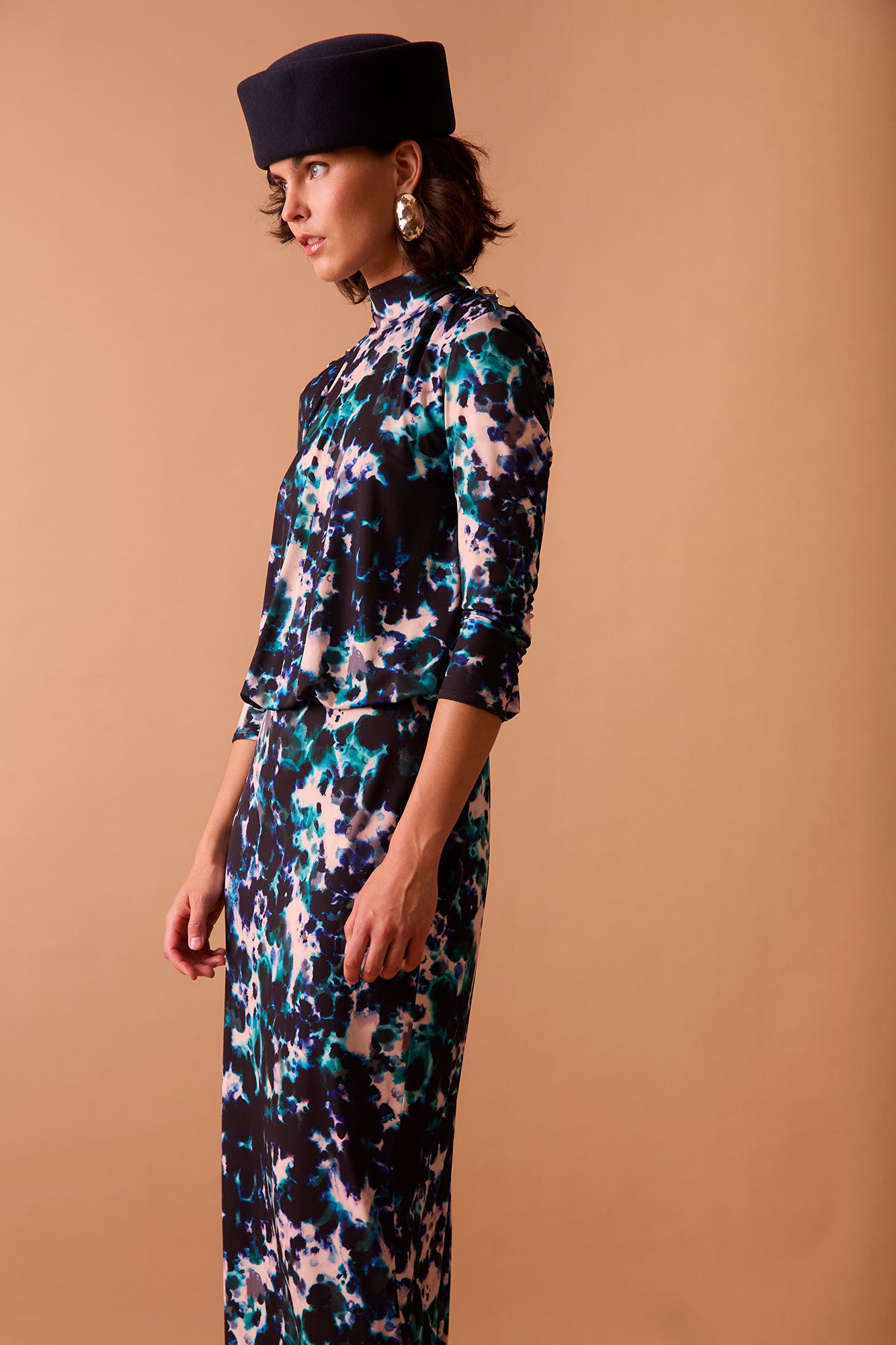 ROBE ANICETA MULTICOLORE