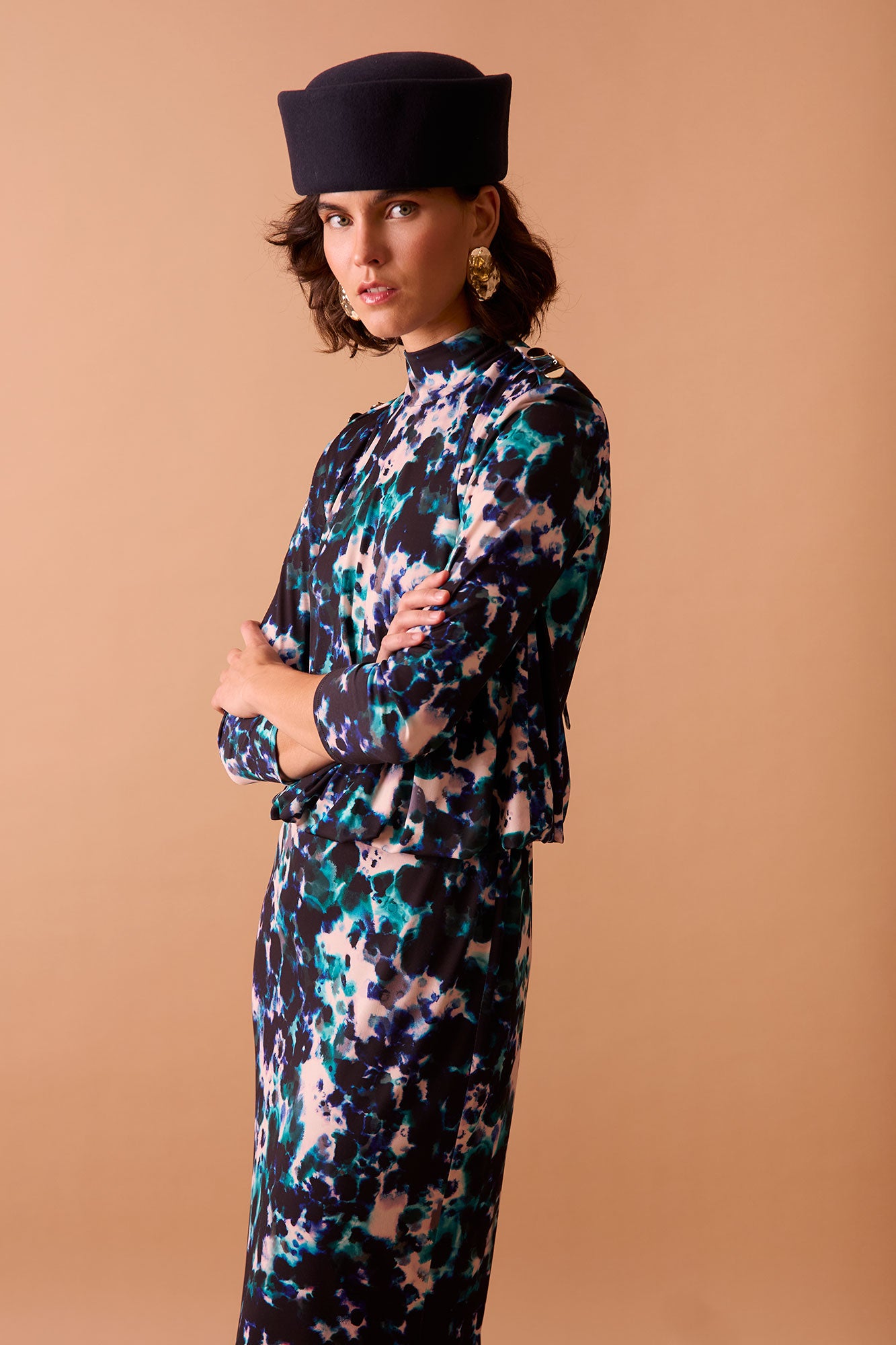 ROBE ANICETA MULTICOLORE