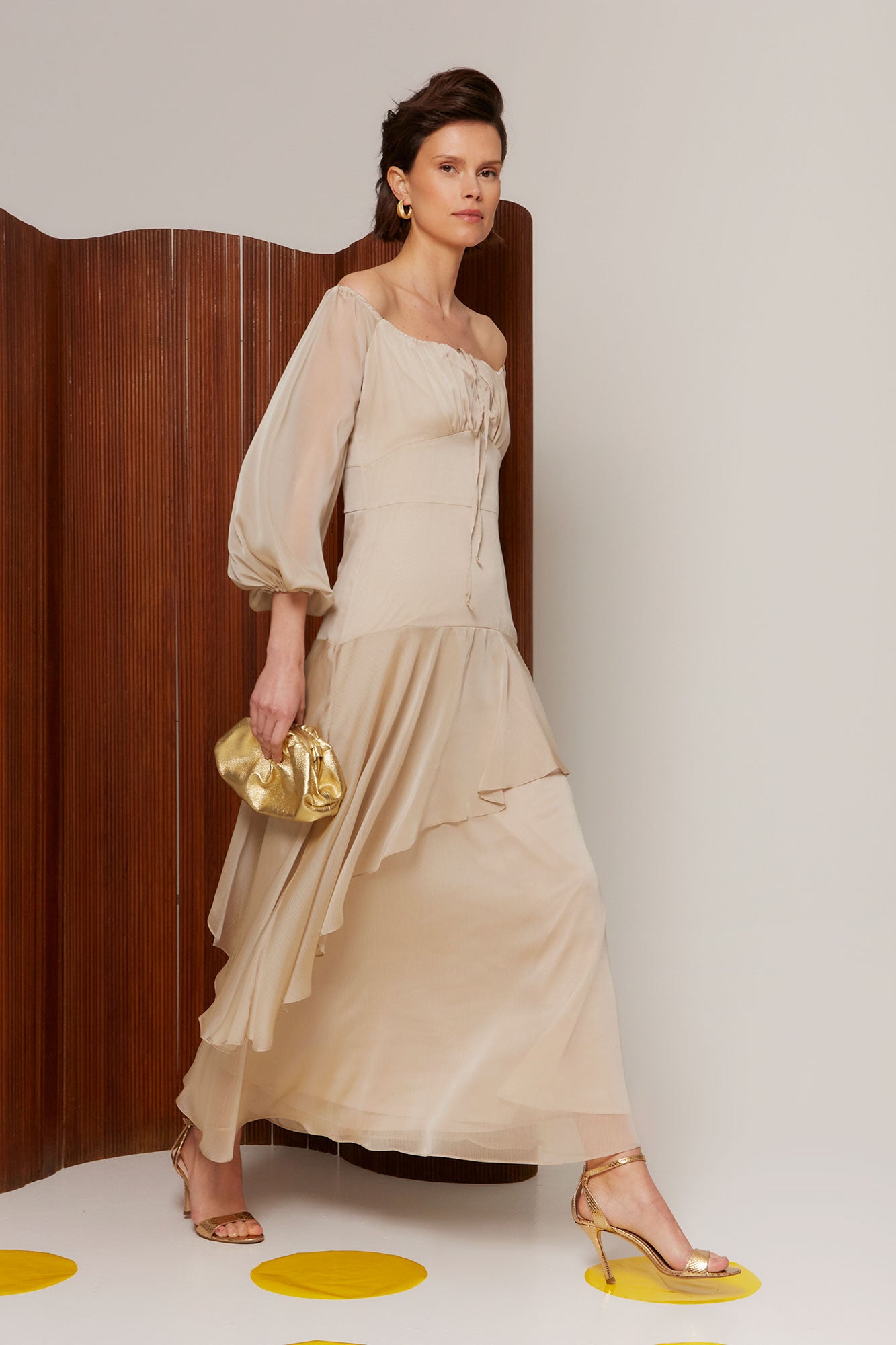 VESTIDO AINHOABEIGE 