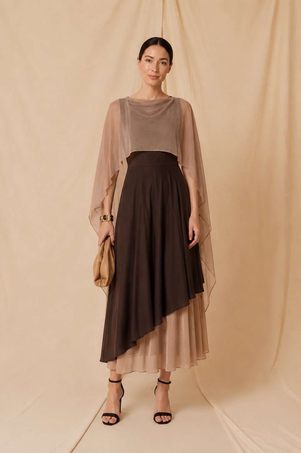 VESTIDO AZRIEL BICOLOR