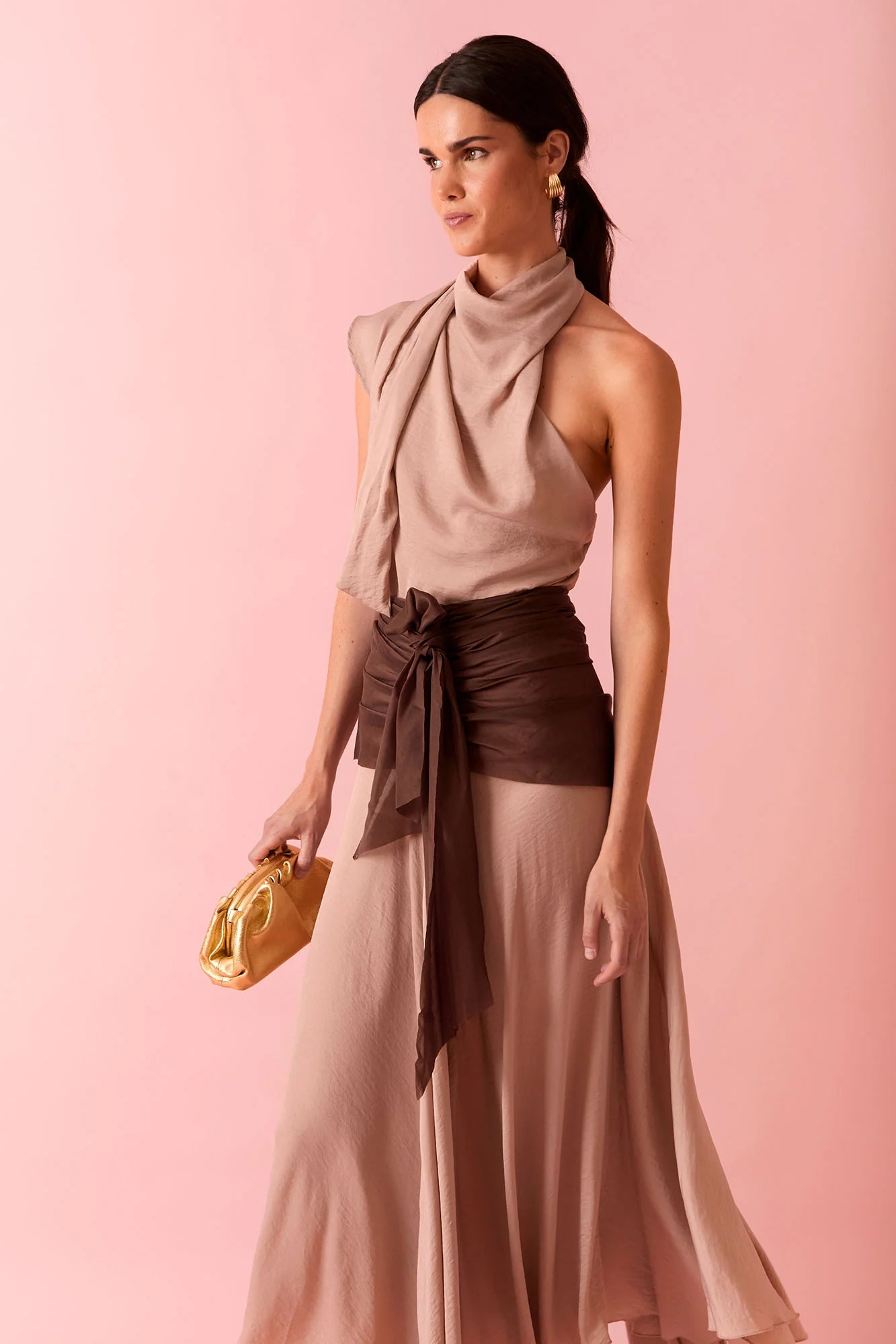 FALDA ARITZ BEIGE