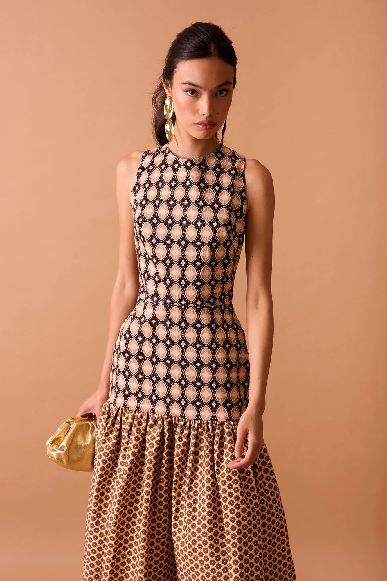ROBE PAULA MULTICOLORE
