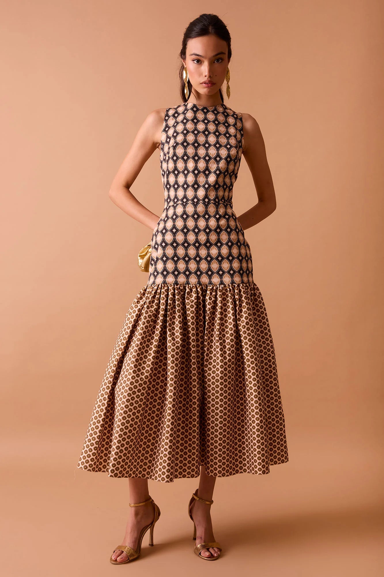 ROBE PAULA MULTICOLORE