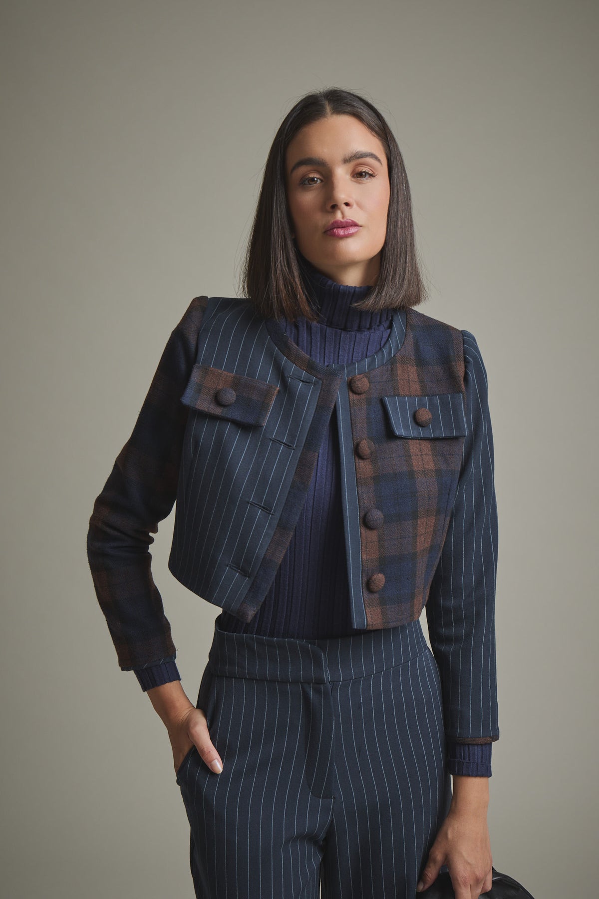 CHAQUETA KORINAMULTICOLOR 