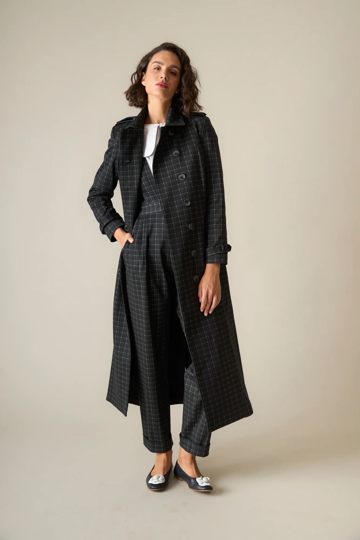 BLACK BELGA COAT