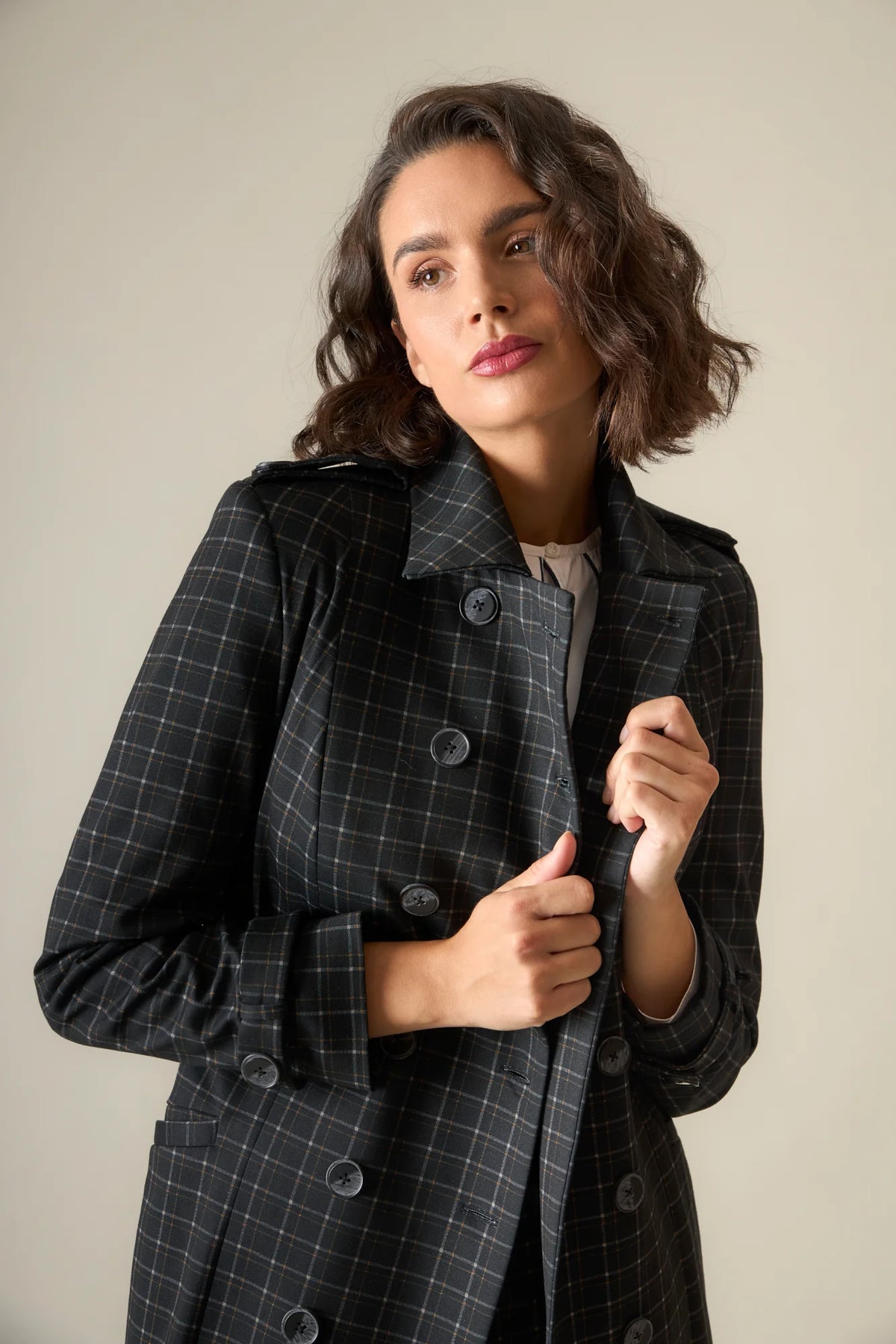 BLACK BELGA COAT
