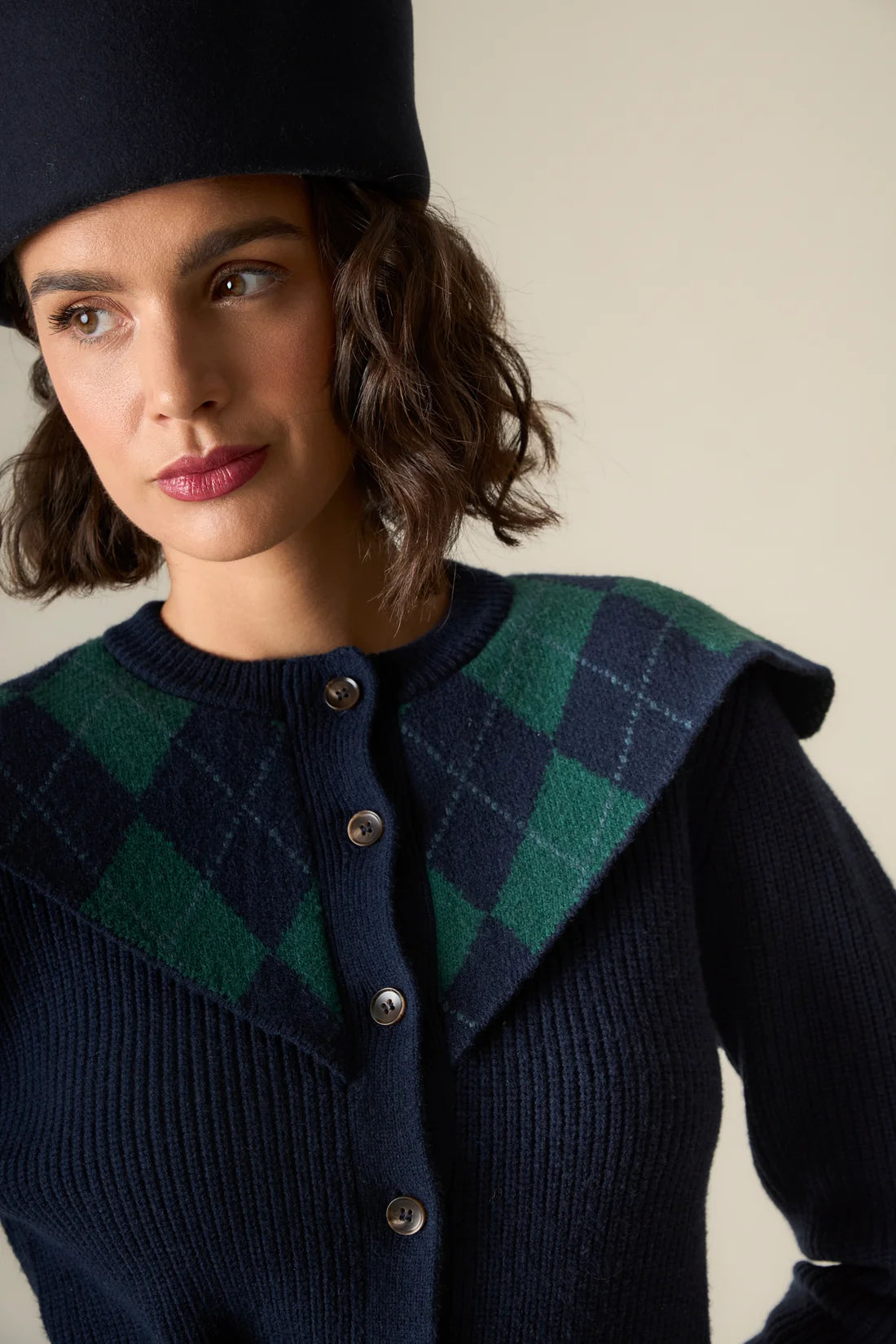 CHAQUETA IRIA MARINO
