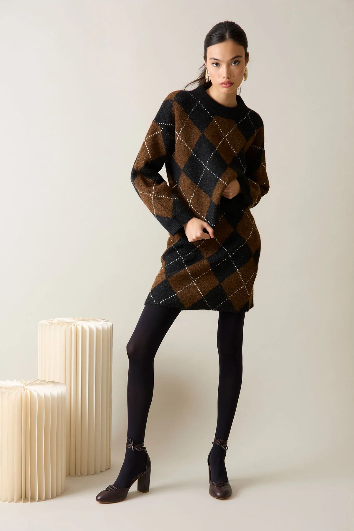 FALDA HERA MARRON