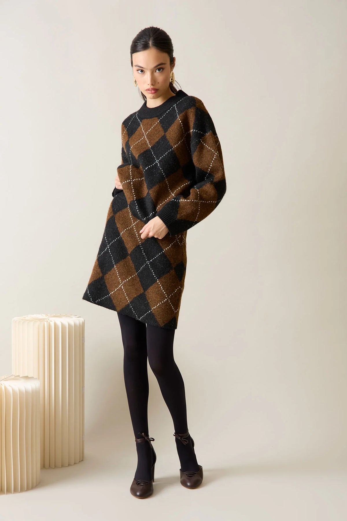 FALDA HERA MARRON