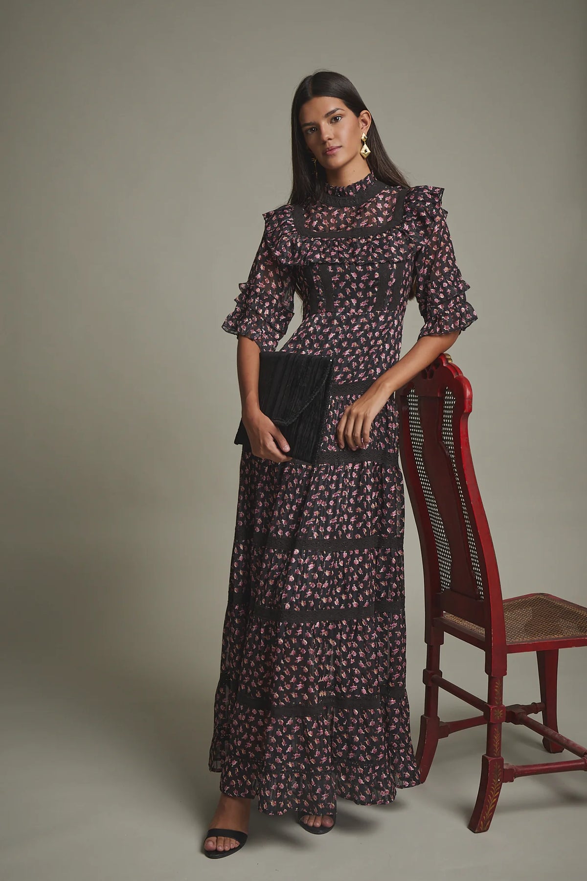 VESTIDO ROSALIA NEGRO