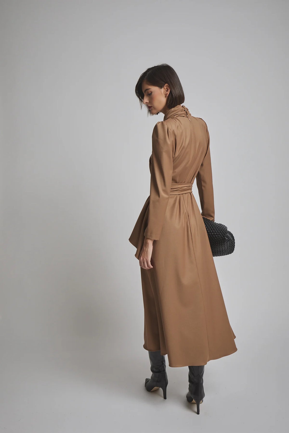 VESTIDO CENIA  CAMEL