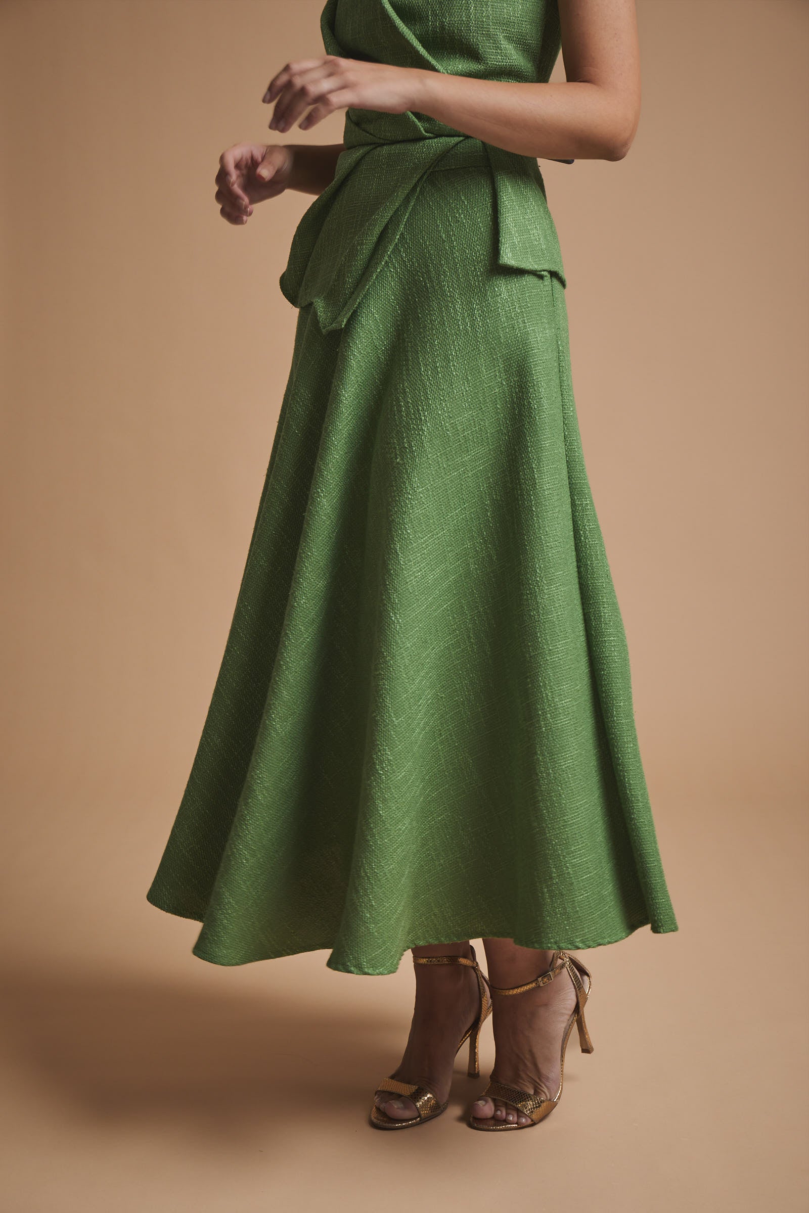 FALDA PERSEFONEVERDE 