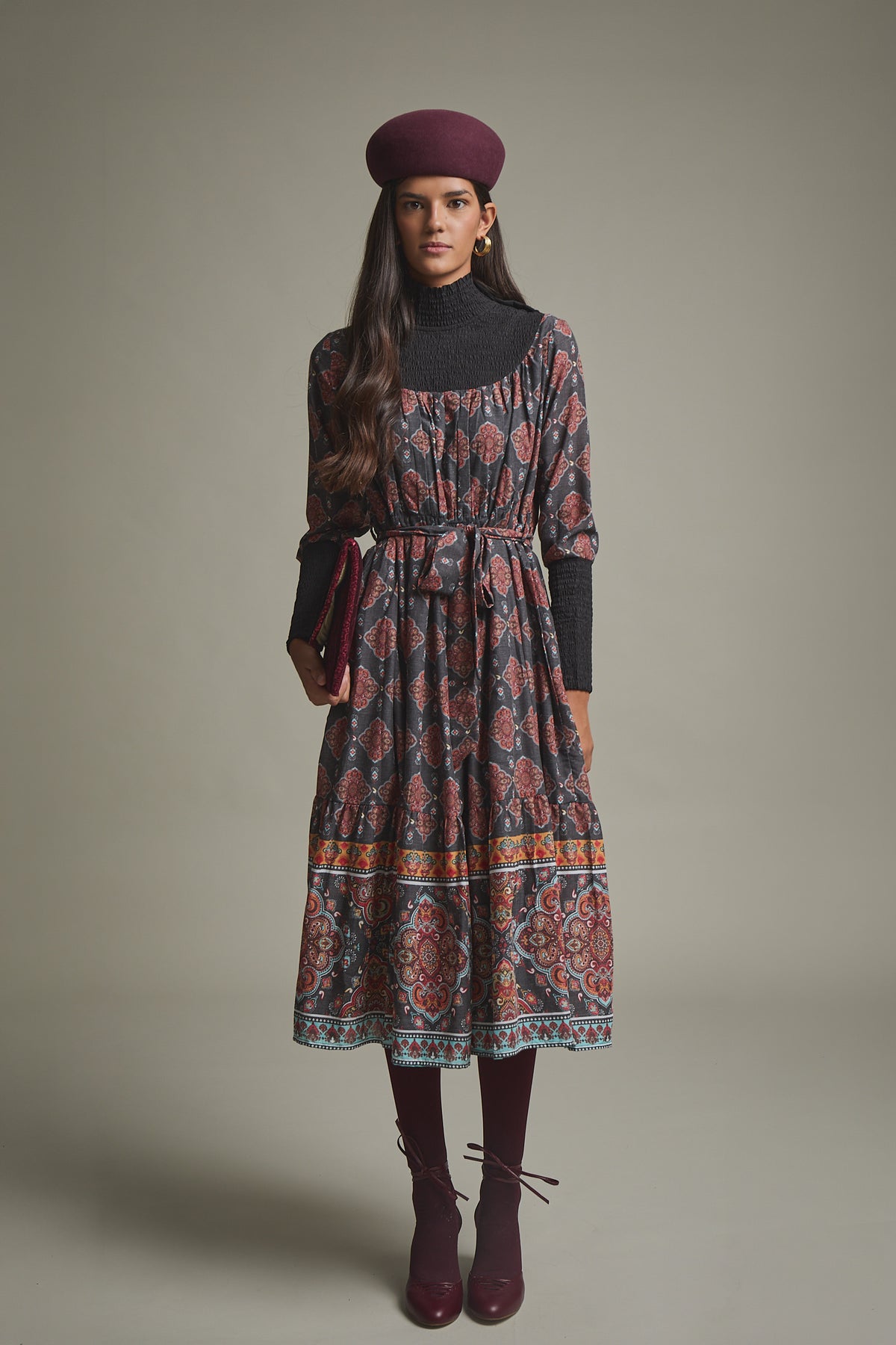 VESTIDO CIELAMARRON 