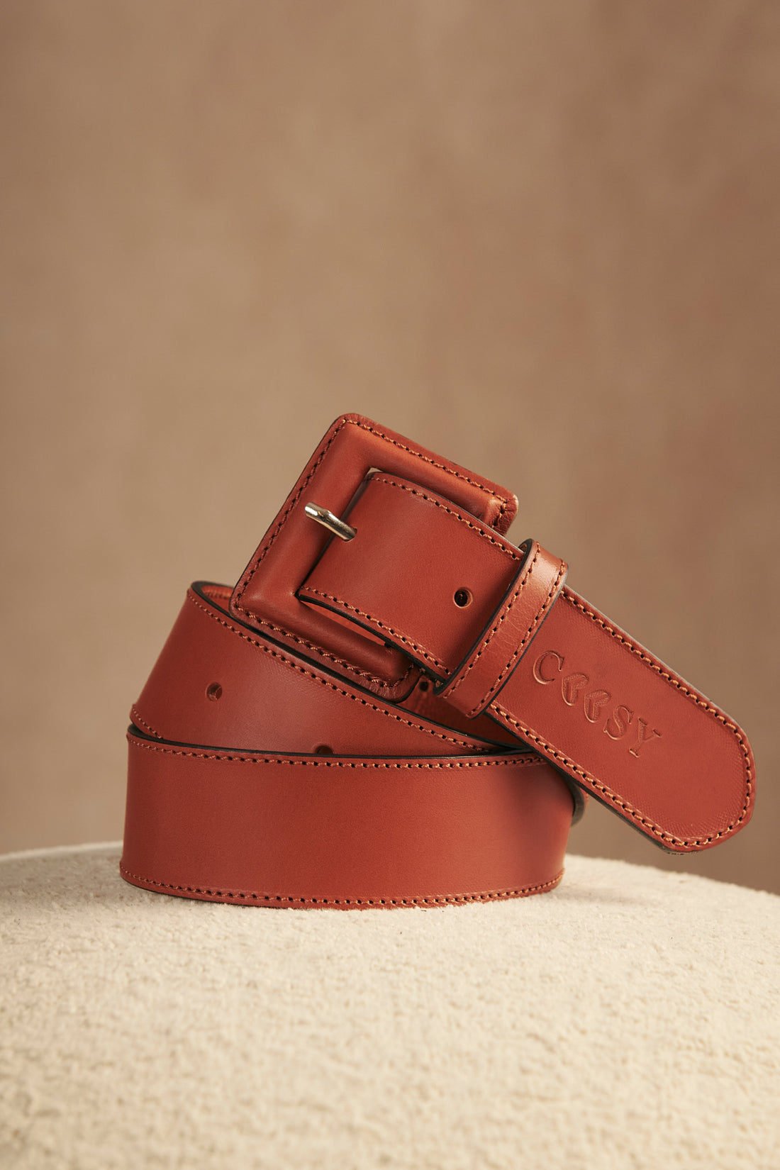 CINTURON RENATA MARRON