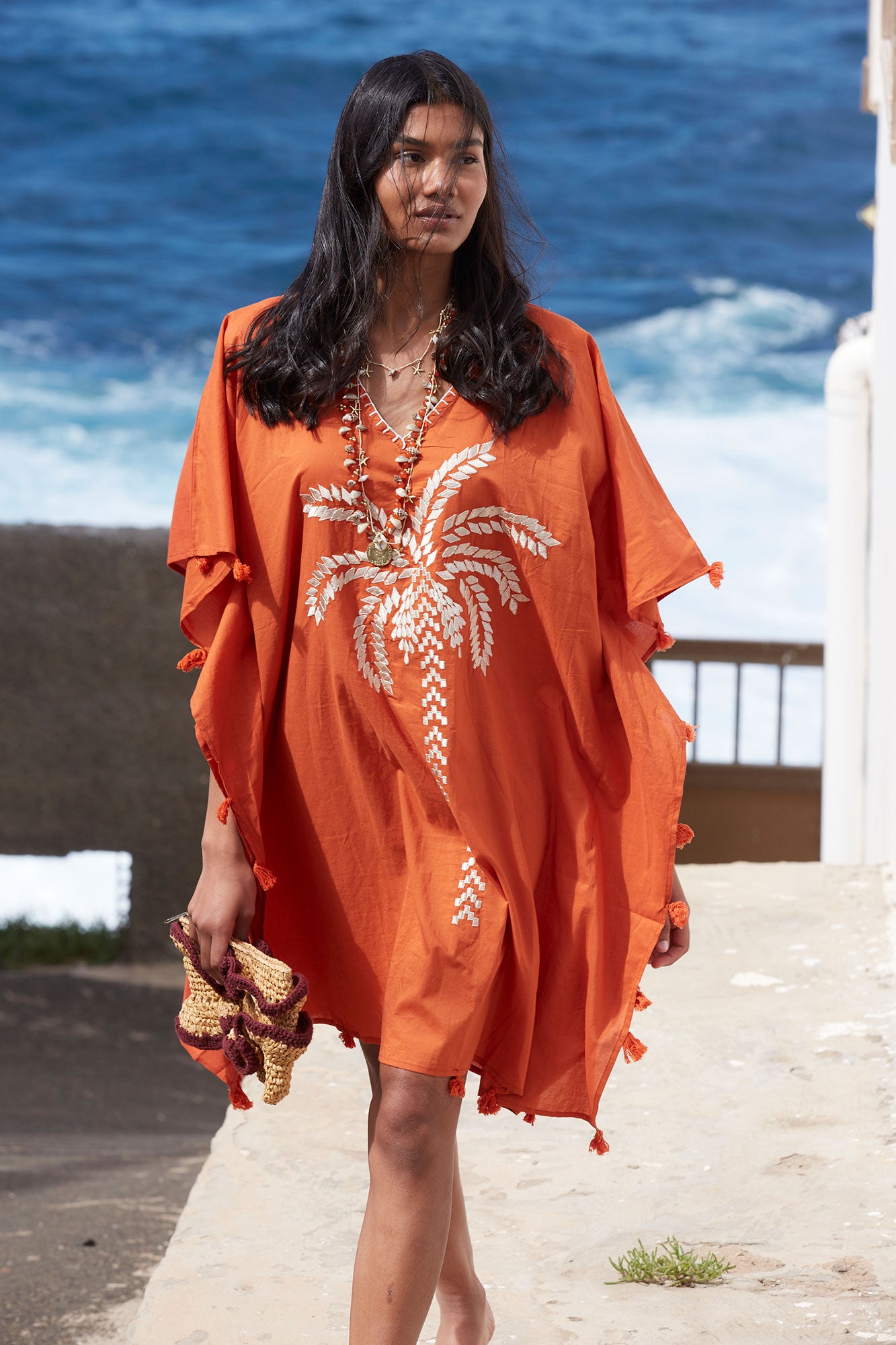 KAFTAN CRETA NARANJA