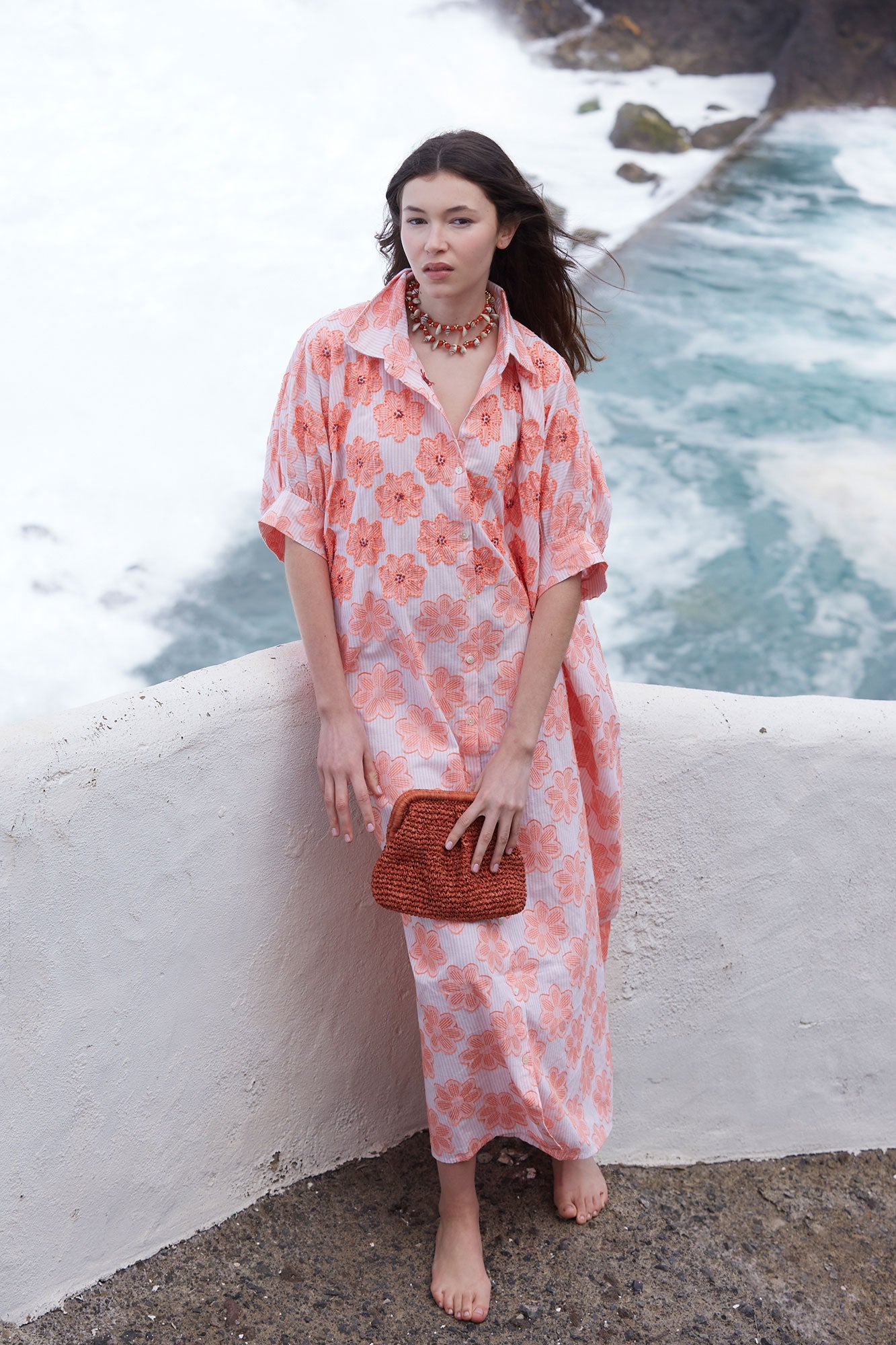 ICARIA MULTI-FLOWER DRESS