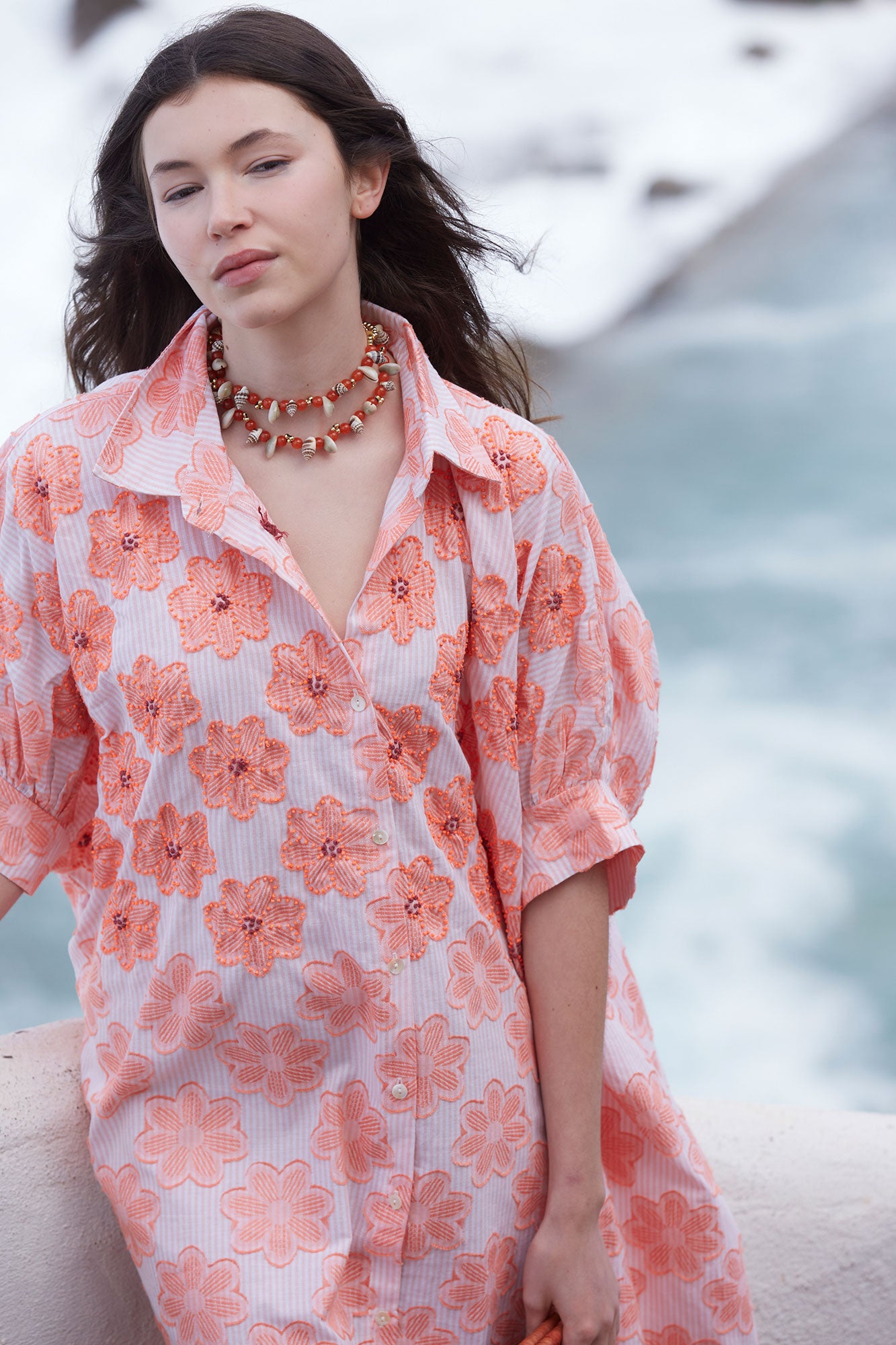 ICARIA MULTI-FLOWER DRESS