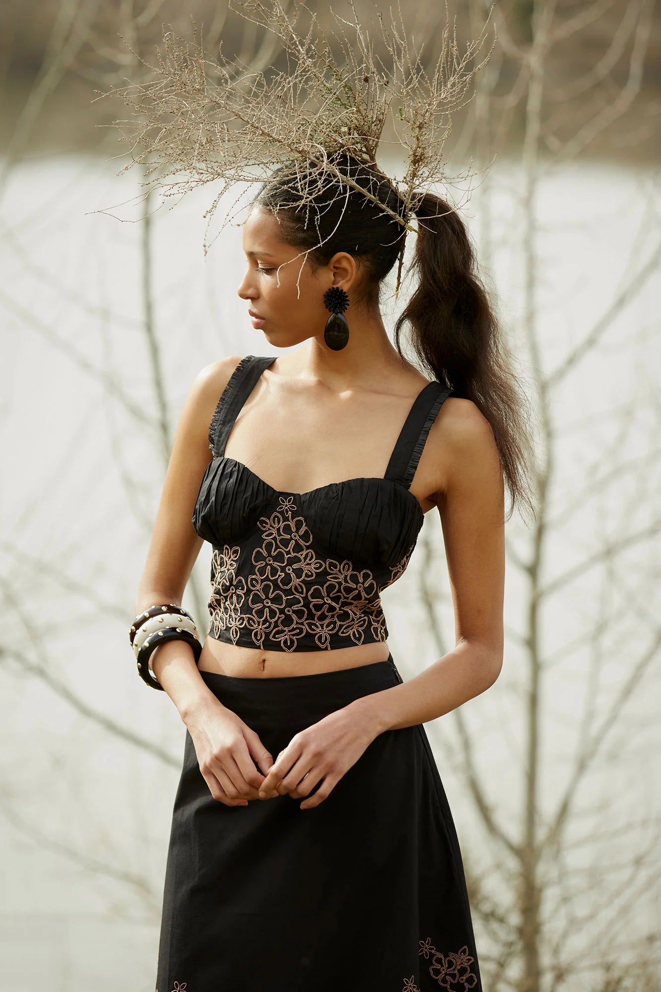 TOP ZAHIRA NEGRO