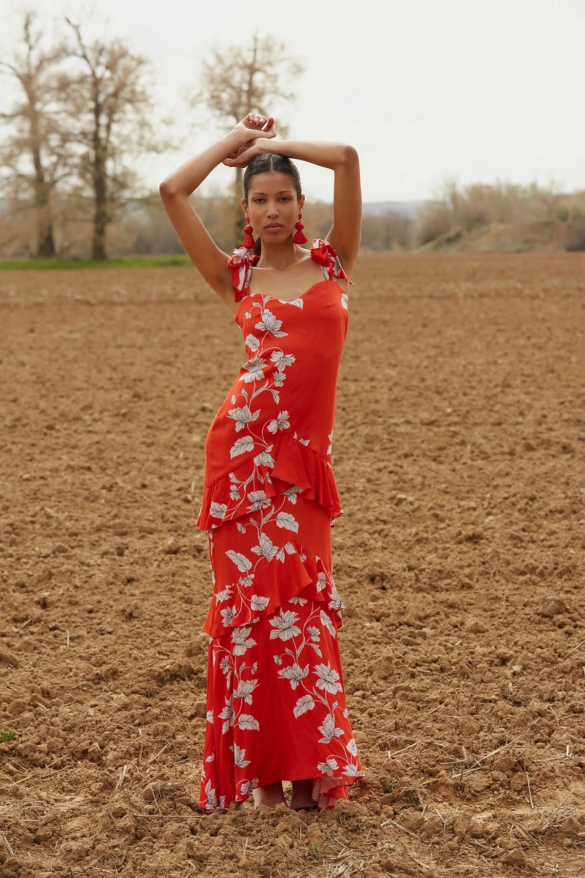 VESTIDO IRATI NARANJA