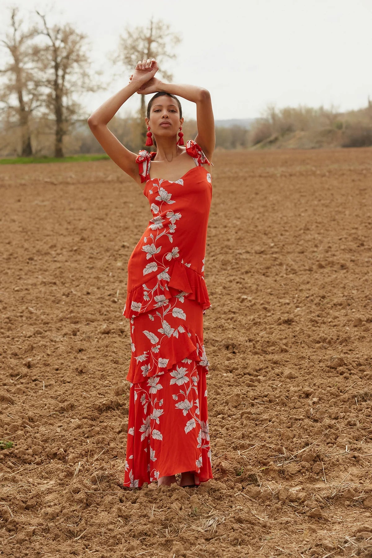 VESTIDO IRATI NARANJA