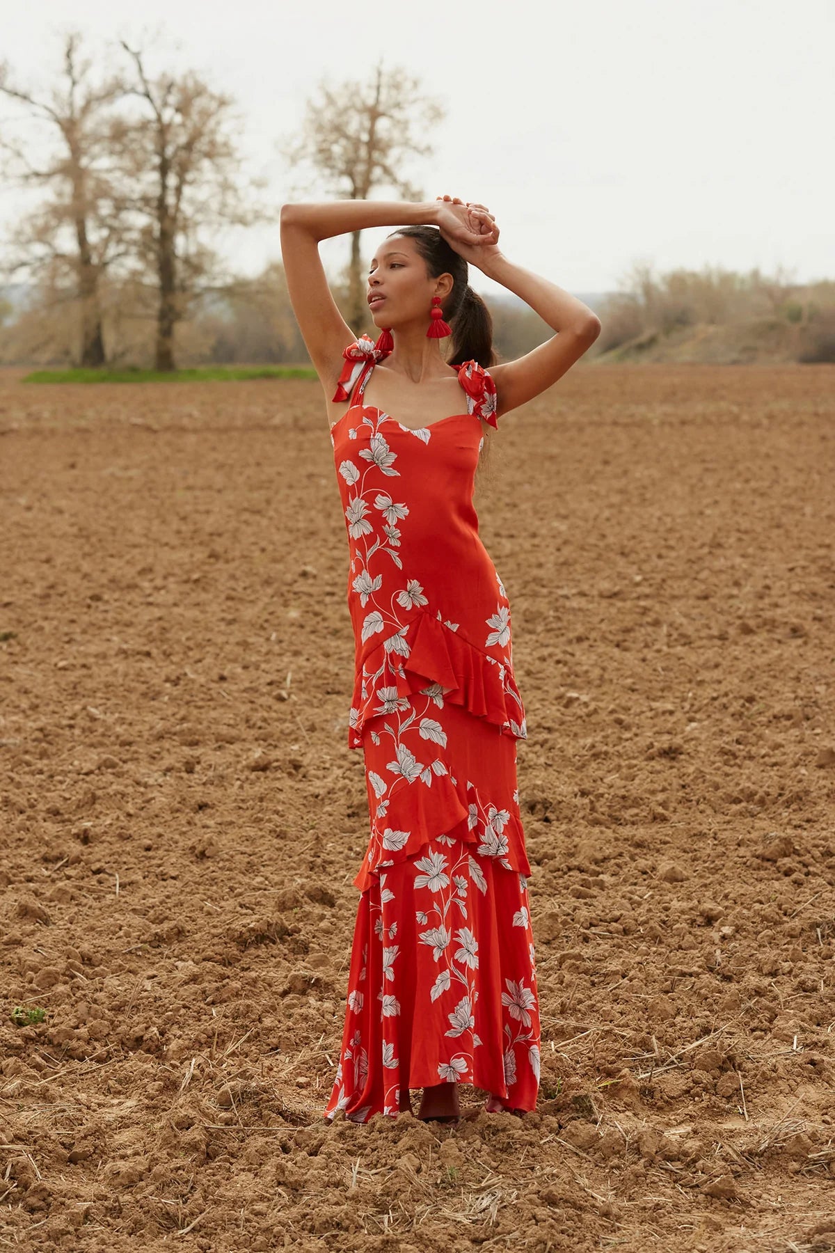 VESTIDO IRATI NARANJA