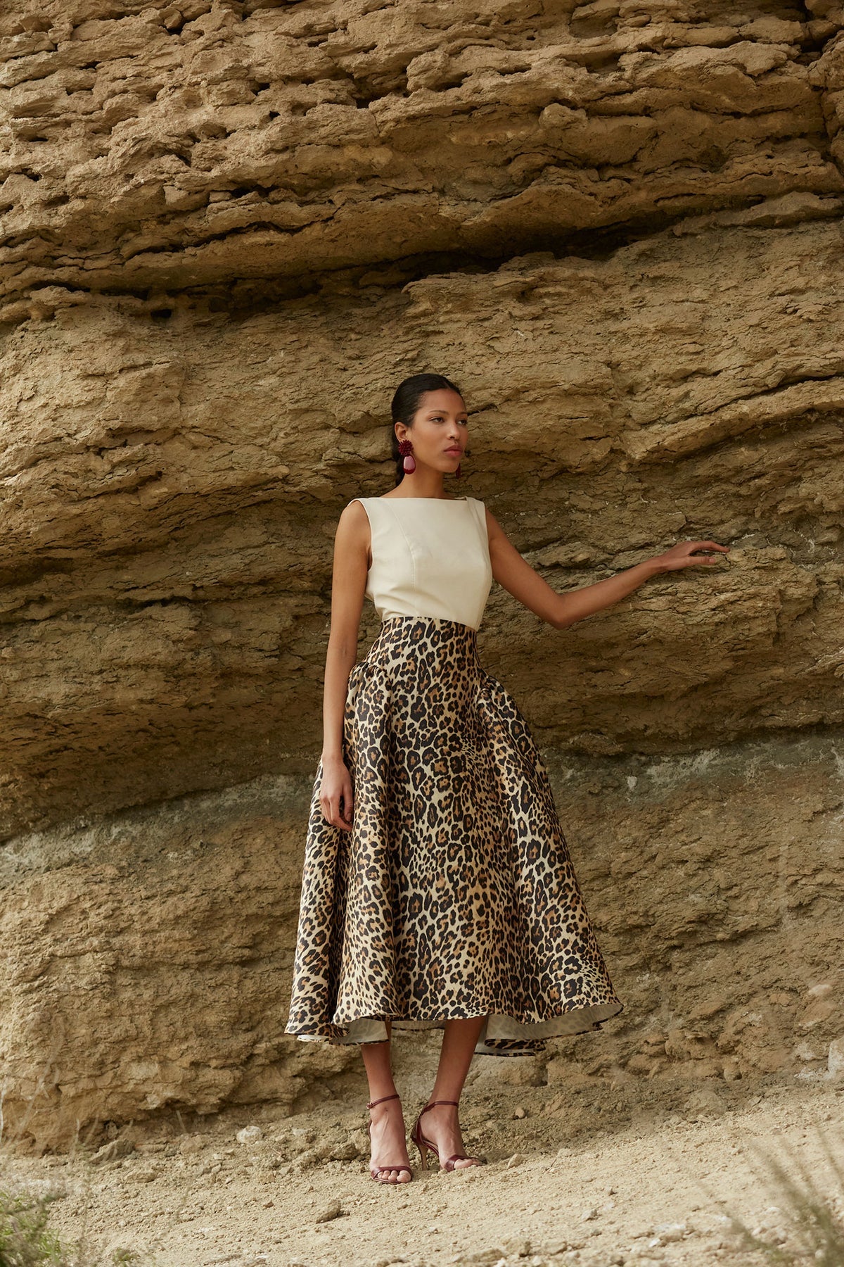 FALDA FLAVIO LEOPARDO
