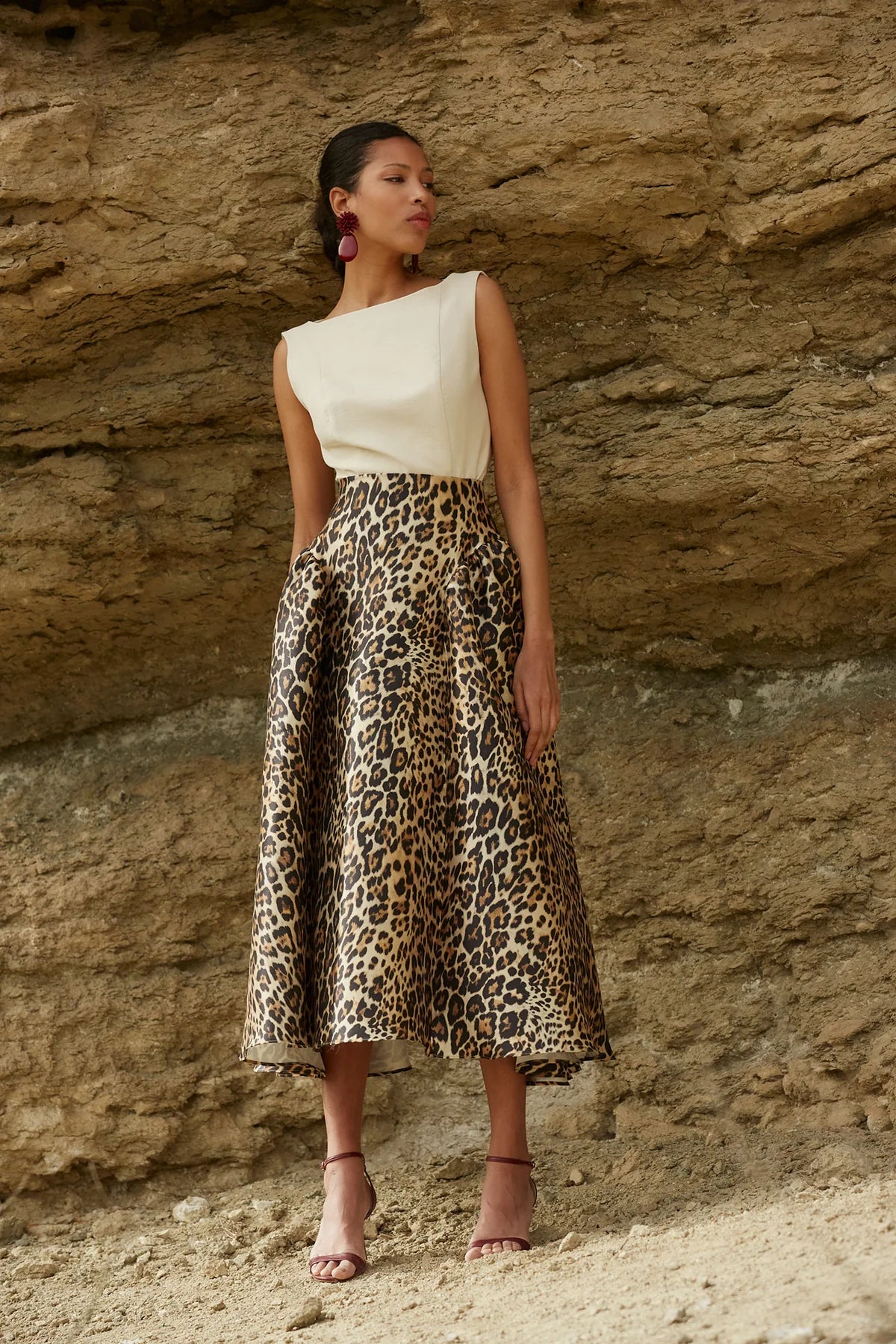 FALDA FLAVIO LEOPARDO