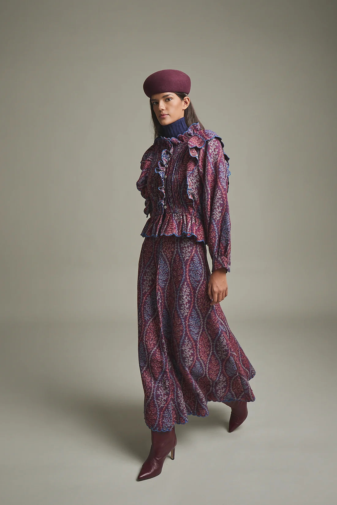 FALDA EMA MORADO